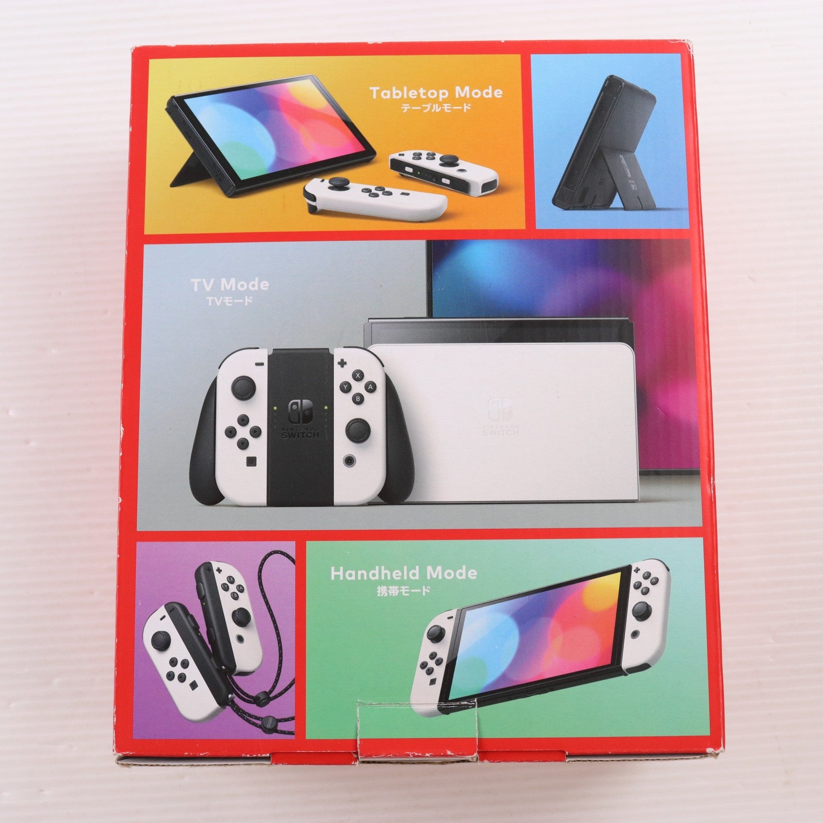 【中古即納】[Switch] (本体) Nintendo Switch(ニンテンドースイッチ) 有機ELモデル Joy-Con(L)/(R) ホワイト 任天堂(HEG-S-KAAAA)(20211008)