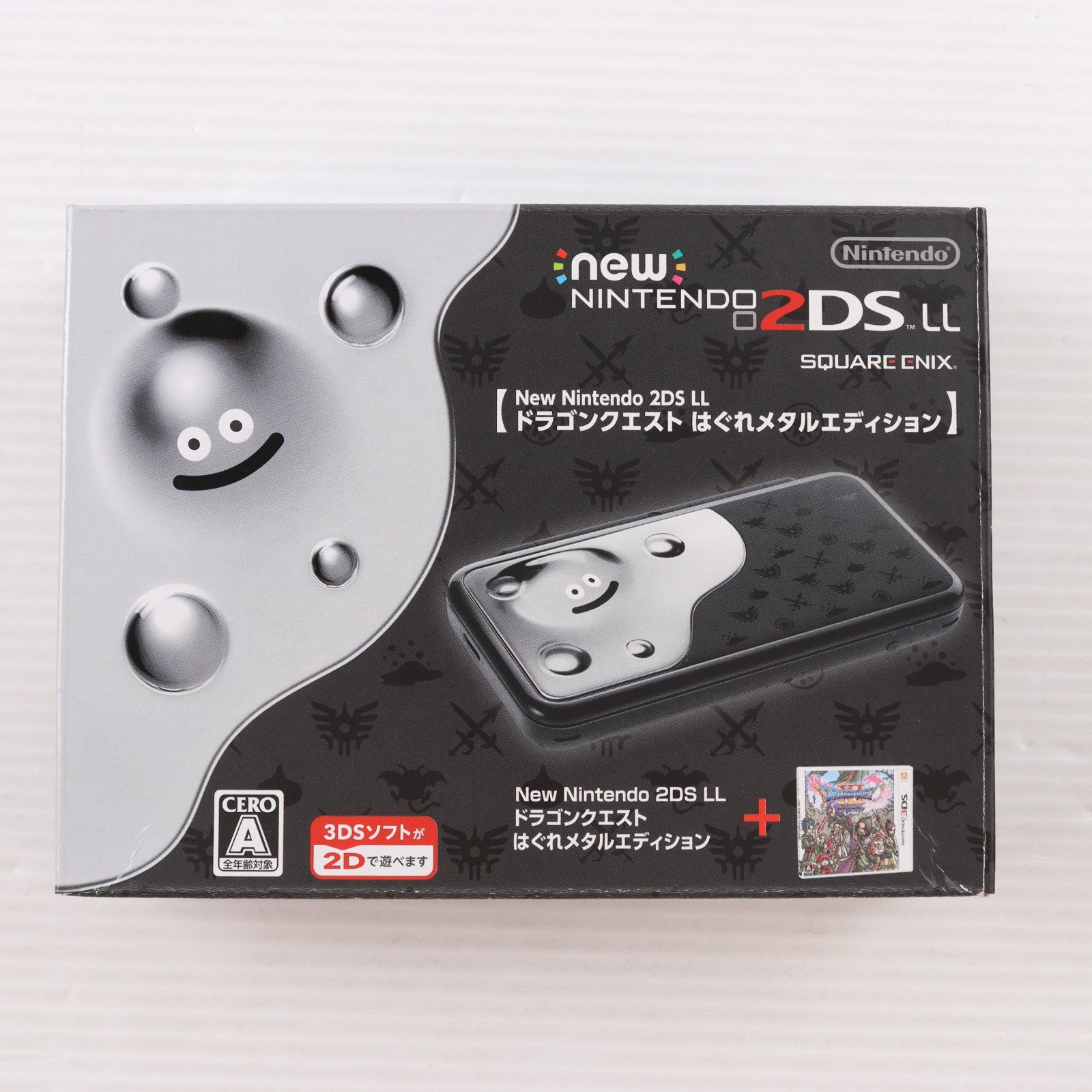 【中古即納】[3DS] (本体) Newニンテンドー2DS LL ドラゴンクエスト はぐれメタルエディション 任天堂(JAN-S-KBCA)(20170729)