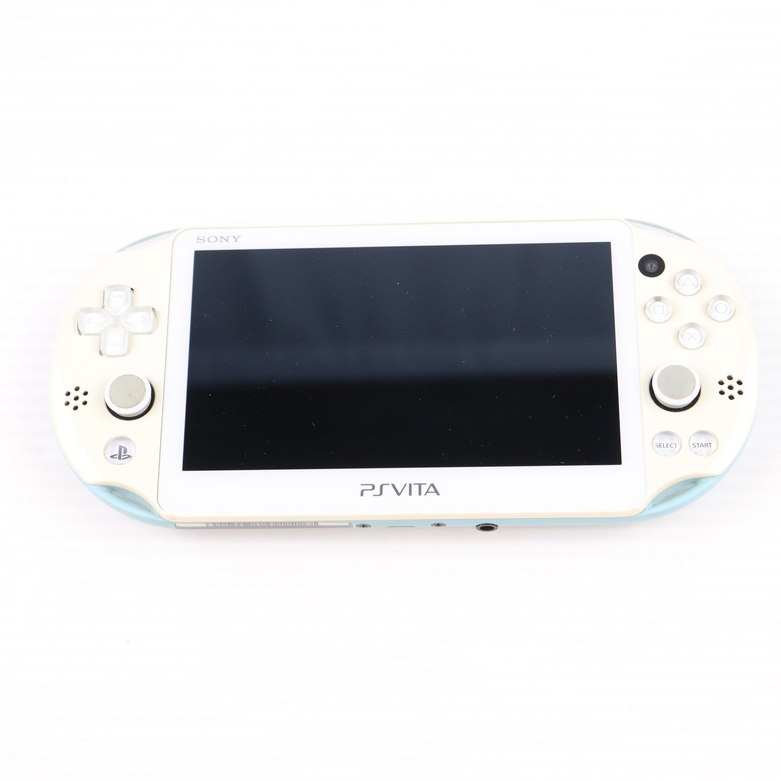 【中古即納】[PSVita] (本体) PlayStation Vita(プレイステーション ヴィータ) Wi-Fiモデル ライトブルー/ホワイト SCE(PCH-2000ZA14)(20131010)