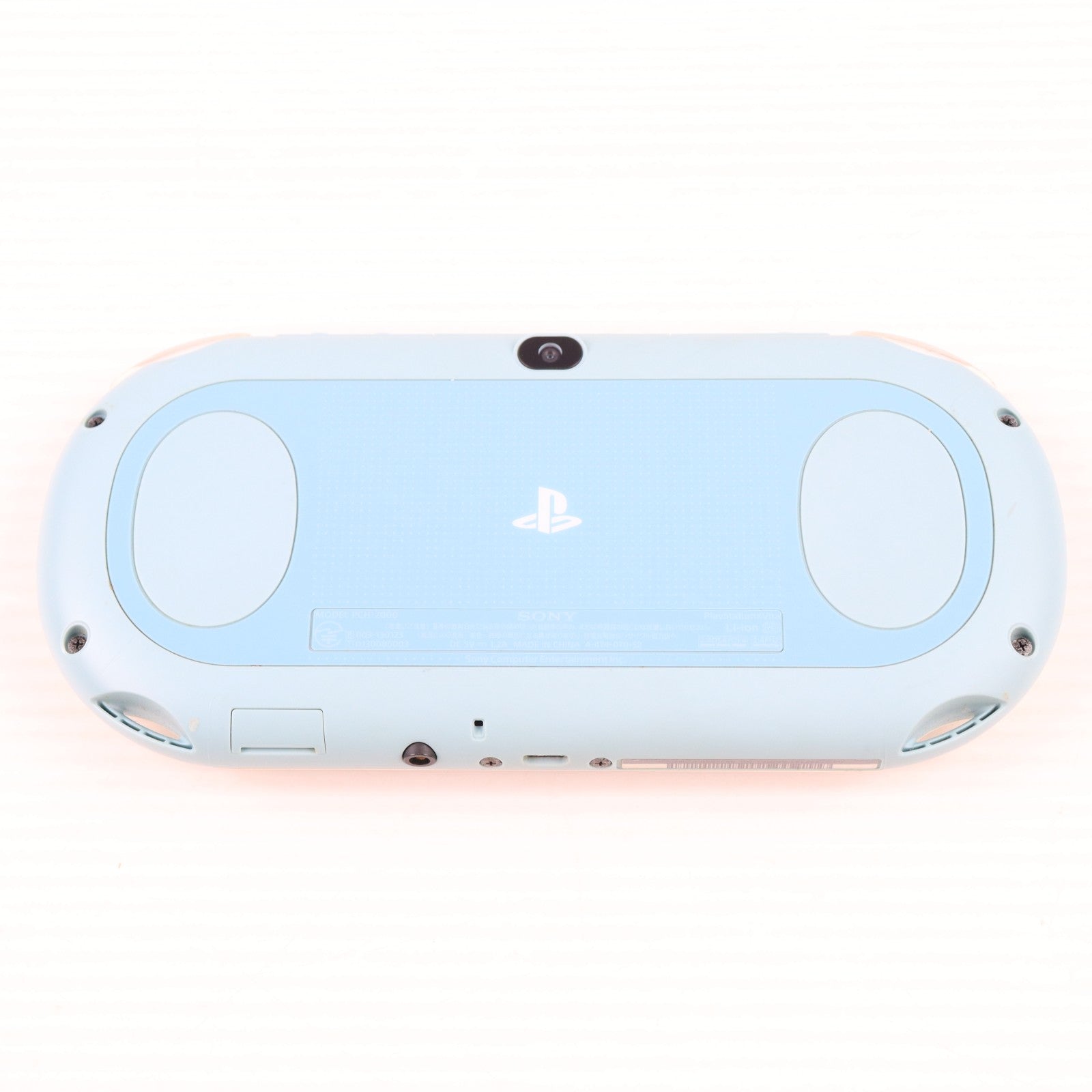 【中古即納】[PSVita] (本体) PlayStation Vita(プレイステーション ヴィータ) Wi-Fiモデル ライトブルー/ホワイト SCE(PCH-2000ZA14)(20131010)