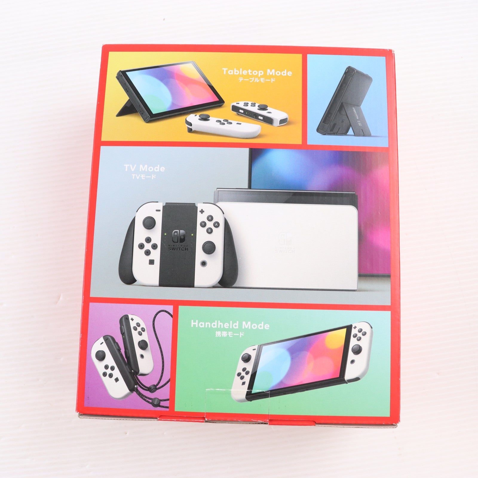 【中古即納】[Switch] (本体) Nintendo Switch(ニンテンドースイッチ) 有機ELモデル Joy-Con(L)/(R) ホワイト 任天堂(HEG-S-KAAAA)(20211008)