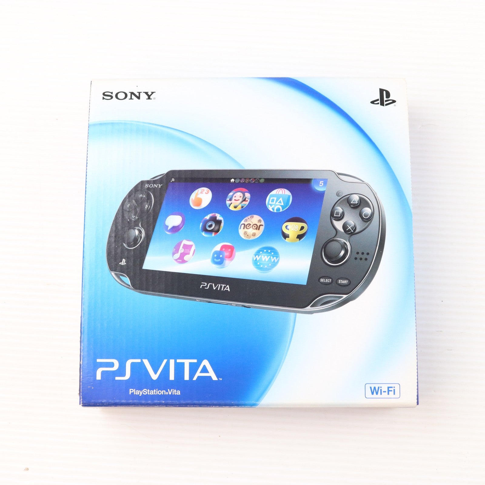 【中古即納】[PSVita] (本体) PlayStation Vita(プレイステーション ヴィータ) Wi-Fiモデル クリスタル・ブラック SCE(PCH-1000ZA01)(20111217)