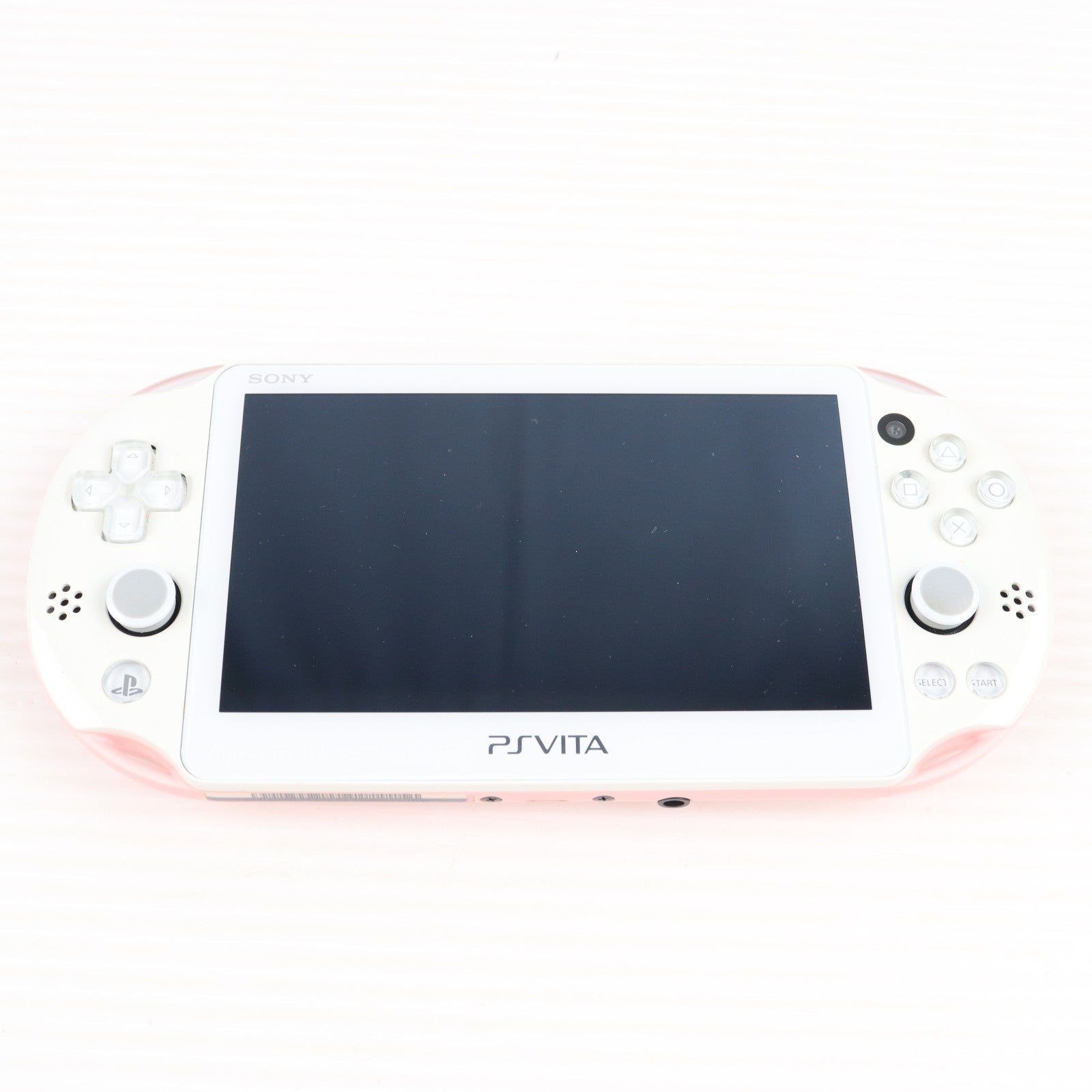【中古即納】[PSVita] (本体) PlayStation Vita(プレイステーション ヴィータ) Wi-Fiモデル ライトピンク/ホワイト SCE(PCH-2000ZA19)(20141113)
