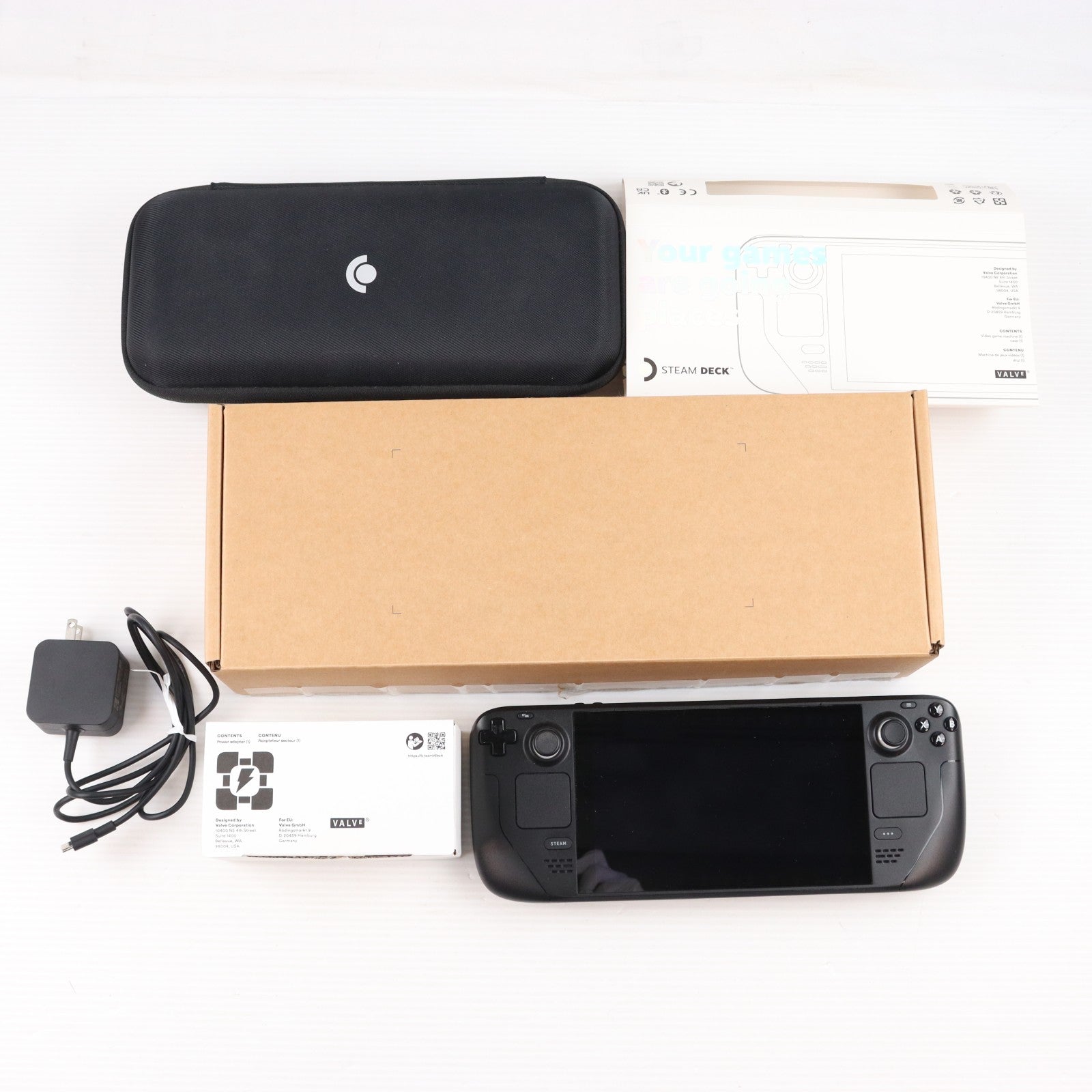 【中古即納】[ETC] (本体) ポータブルゲーミングPC Steam Deck(スチームデック) 256GB NVMe SSD Valve(1010)(20221231)