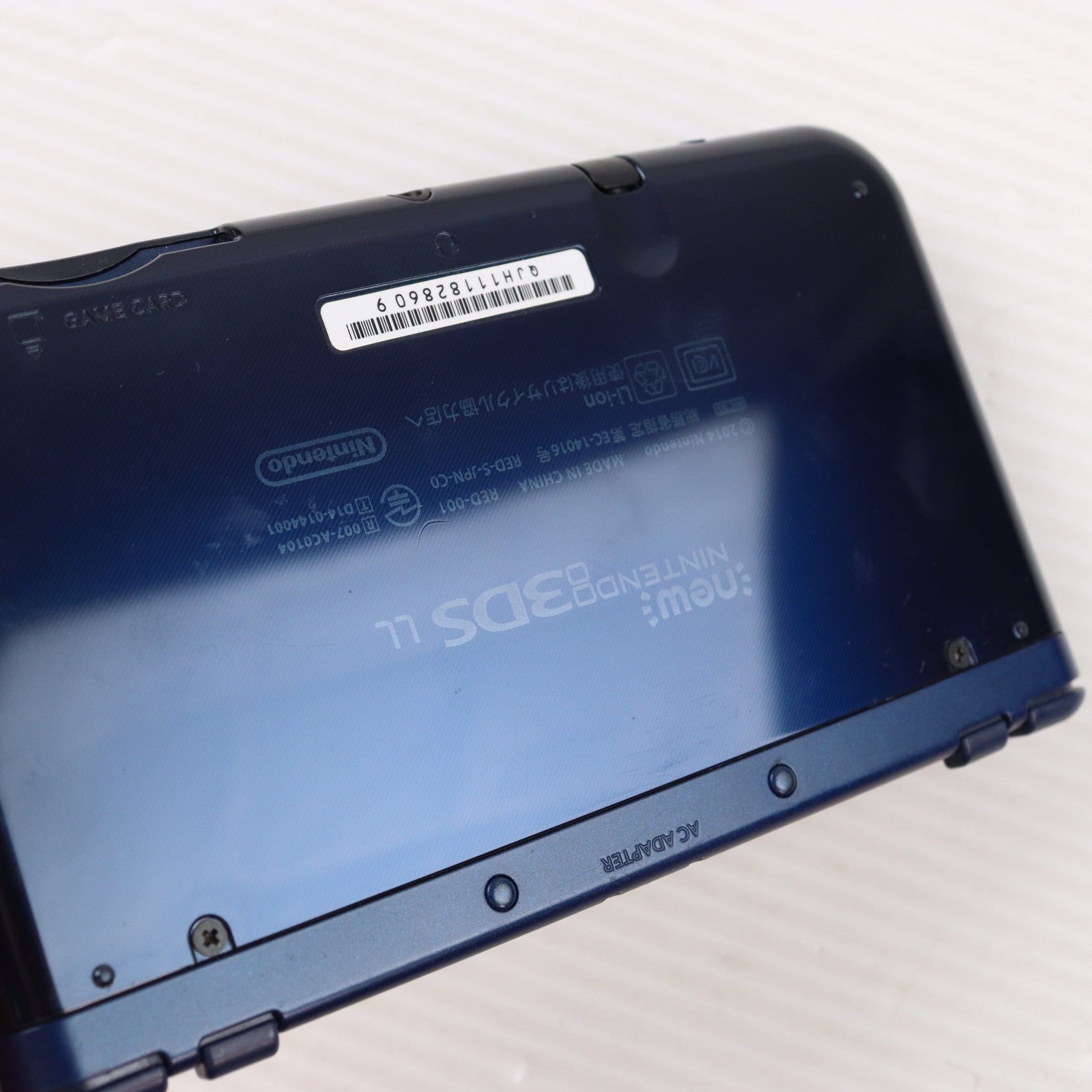 【中古即納】[3DS] (本体) Newニンテンドー3DS LL メタリックブルー 任天堂(RED-S-BAAA)(20141011)