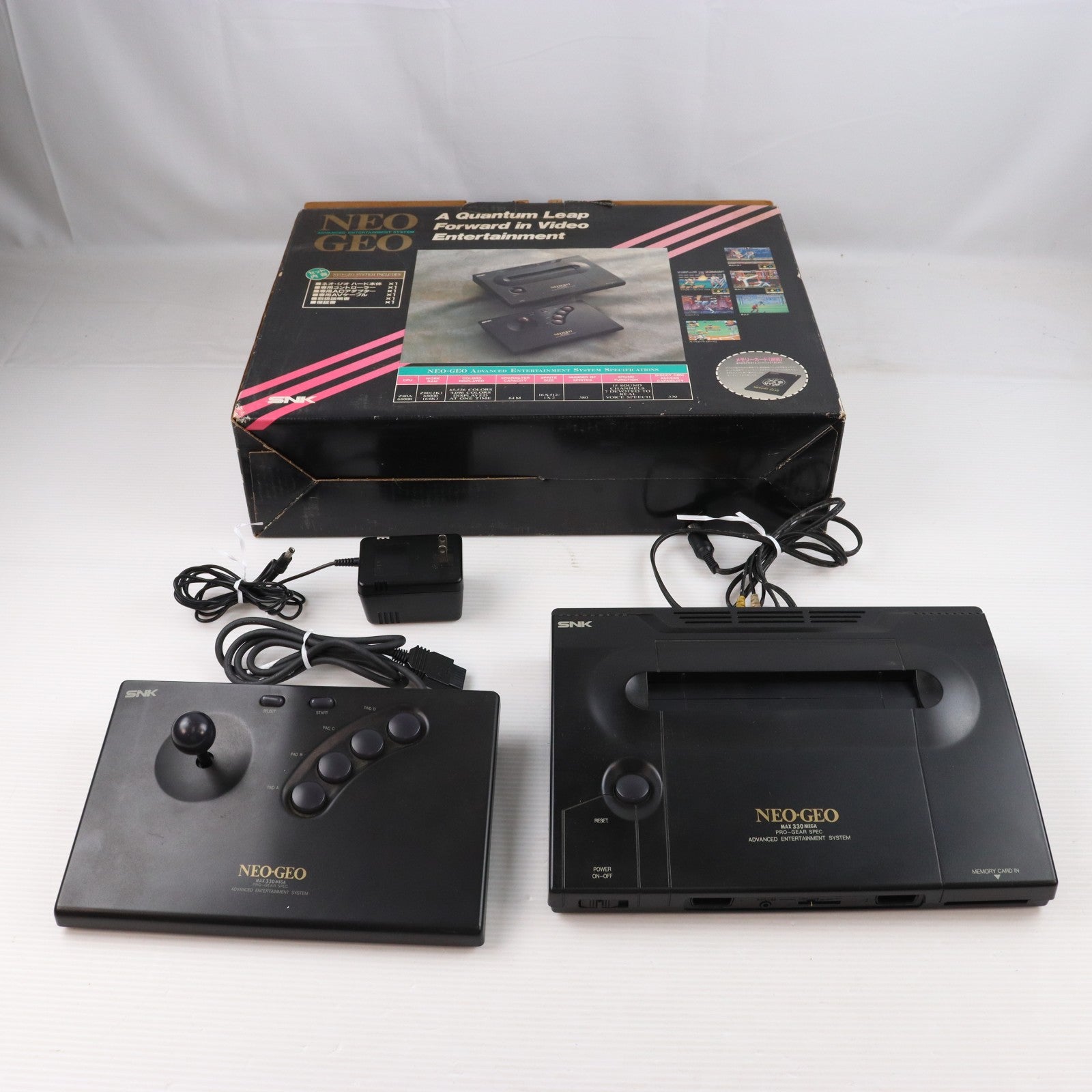 【中古即納】[NG] (本体) NEOGEO(ネオジオ) SNK(エスエヌケイ)(NEO-0)(19900426)