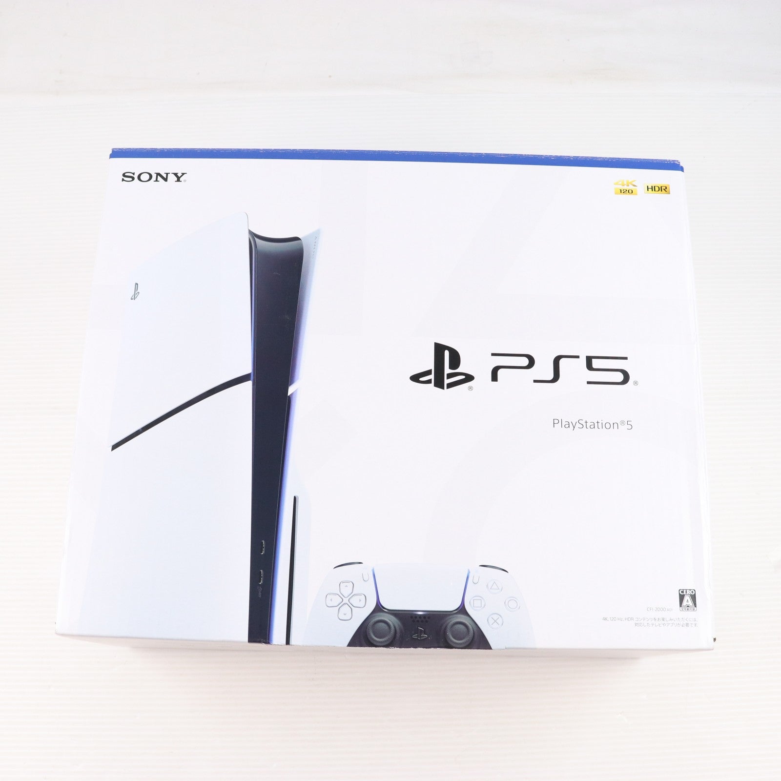 【中古即納】[PS5] (本体)(未使用) PlayStation 5(プレイステーション5) slimモデル(スリムモデル) SIE(CFI-2000A01)(20231110)