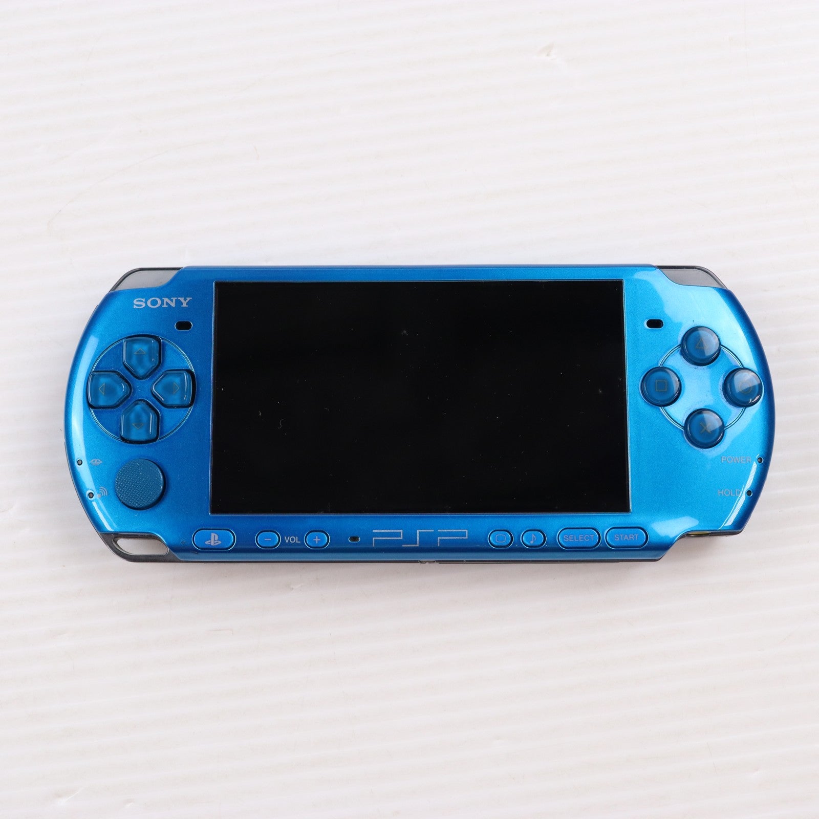 【中古即納】[PSP] (本体) PlayStation Portable(プレイステーション・ポータブル) バイブラント・ブルー SCE(PSP-3000VB)(20090305)