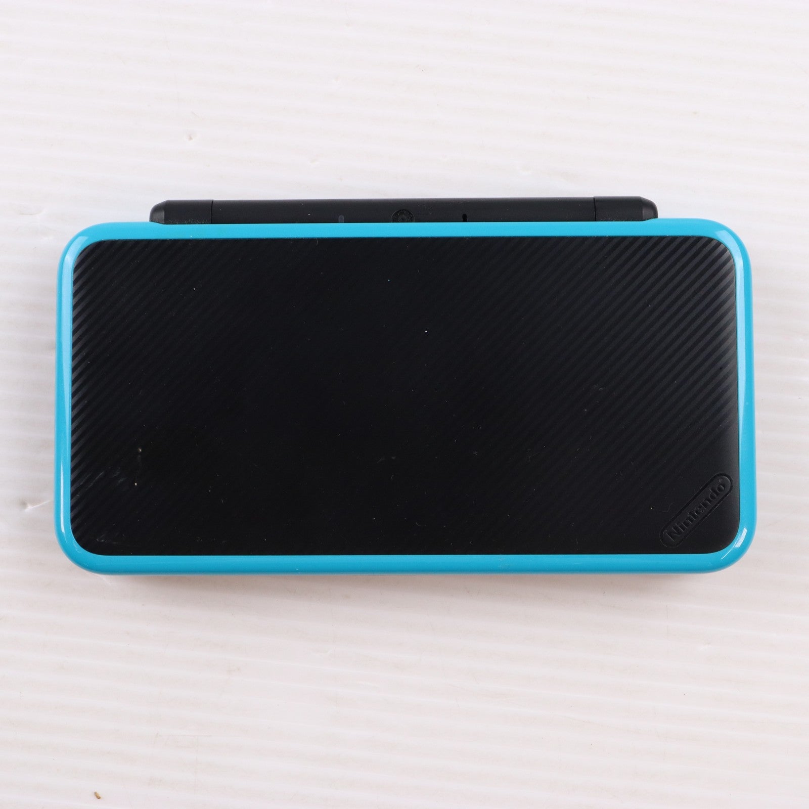 【中古即納】[3DS] (本体) Newニンテンドー2DS LL ブラック×ターコイズ 任天堂(JAN-S-BAAA)(20170713)