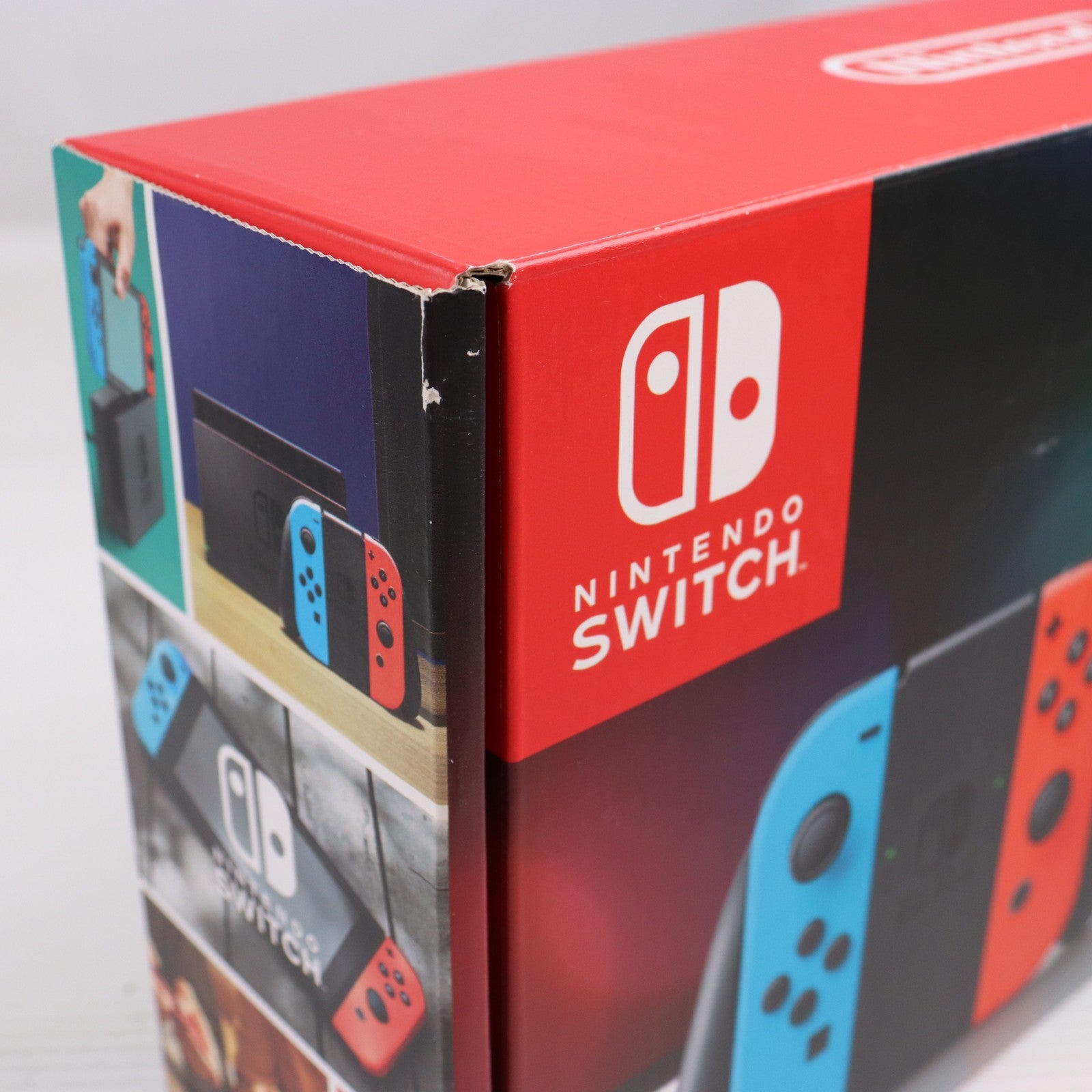 【中古即納】[Switch] (本体) Nintendo Switch(ニンテンドースイッチ) Joy-Con(L) ネオンブルー/R ネオンレッド 任天堂(HAC-S-KABAA)(20170303)