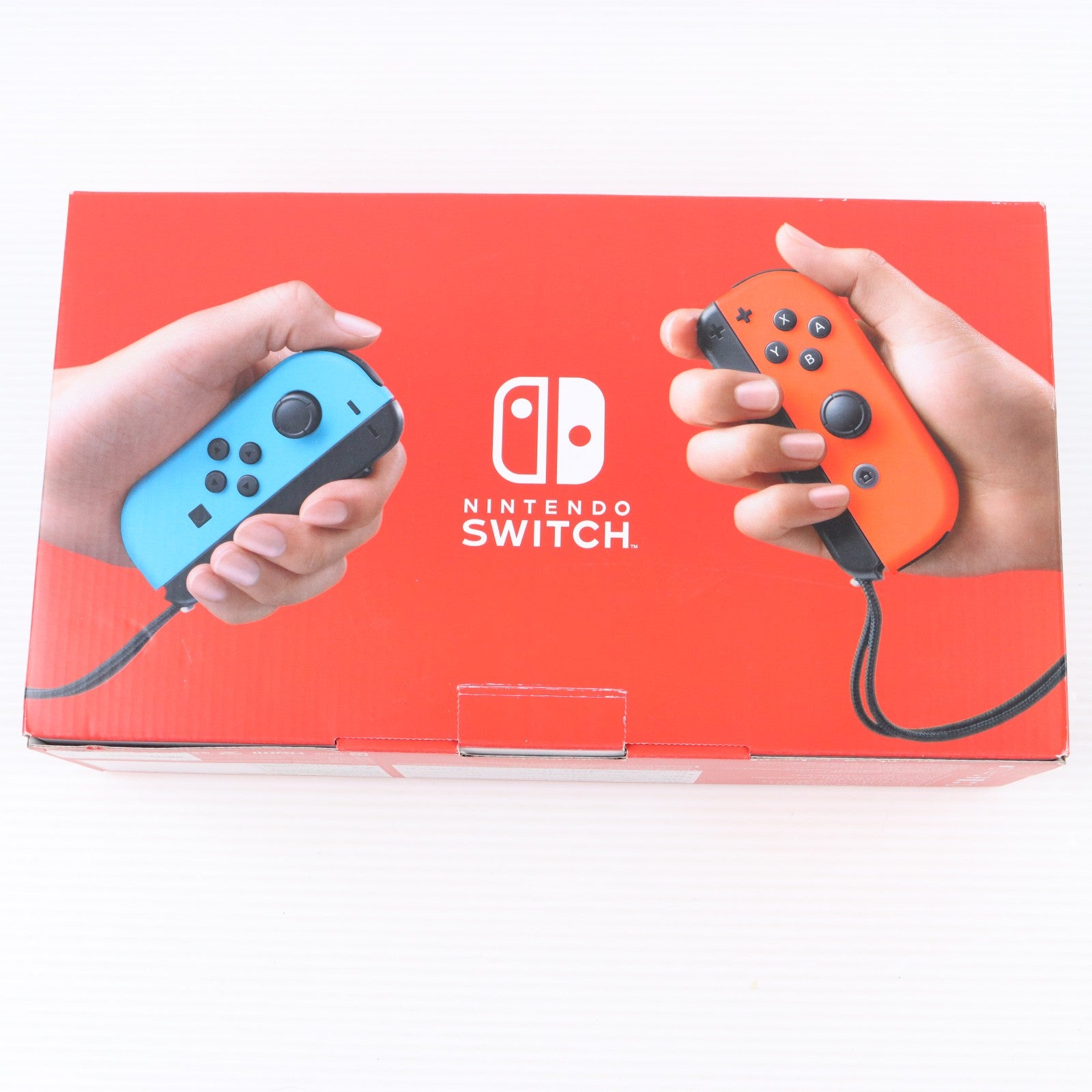 【中古即納】[Switch] (本体) Nintendo Switch(ニンテンドースイッチ) Joy-Con(L) ネオンブルー/(R) ネオンレッド 任天堂(HAD-S-KABAA)(20190830)