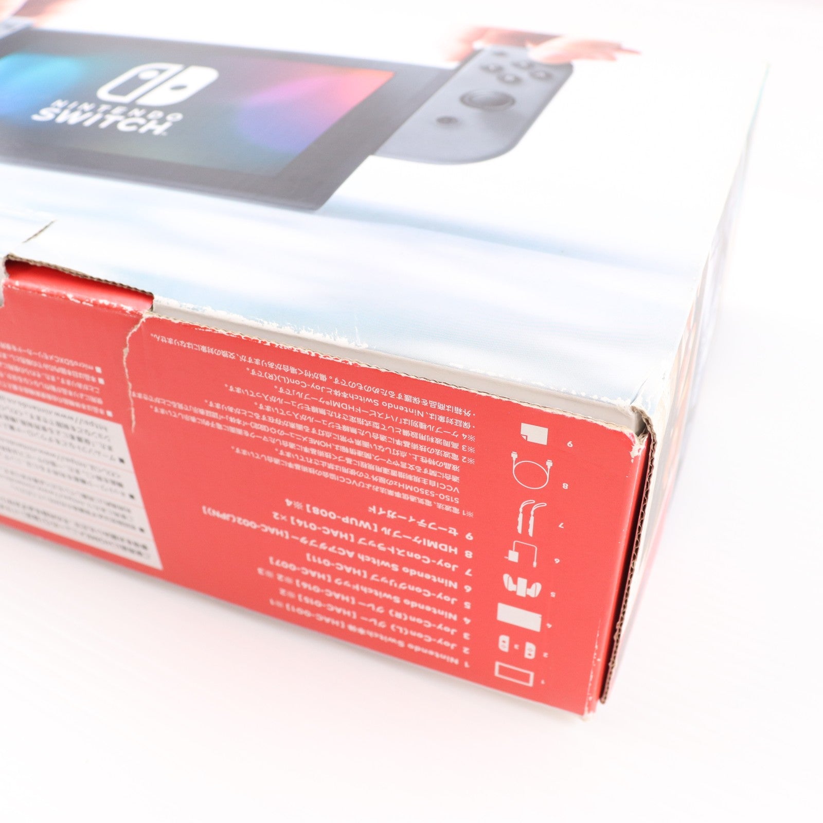 【中古即納】[Switch] (本体) Nintendo Switch(ニンテンドースイッチ) Joy-Con(L)/R グレー 任天堂(HAC-S-KAAAA)(20170303)