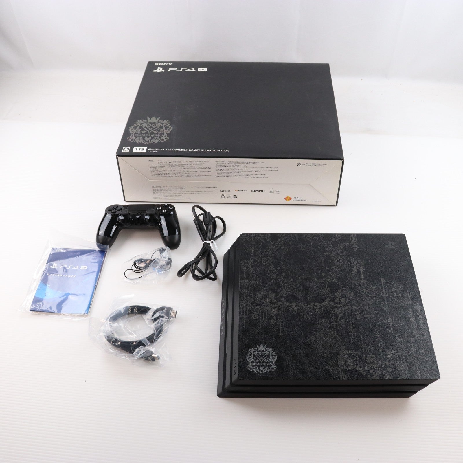 【中古即納】[PS4] (本体) PlayStation 4 Pro(プレイステーション4 プロ) KINGDOM HEARTS III(キングダム ハーツ 3) LIMITED EDITION SIE(CUHJ-10025)(20190125)