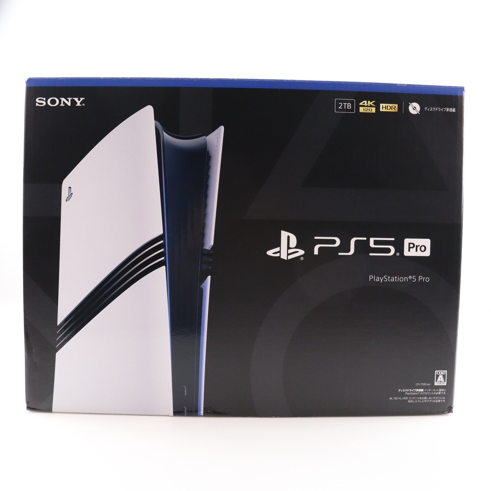 【中古即納】[PS5] (本体) PlayStation 5 Pro(プレイステーション5 プロ) SIE(CFI-7100B01)(20251223)