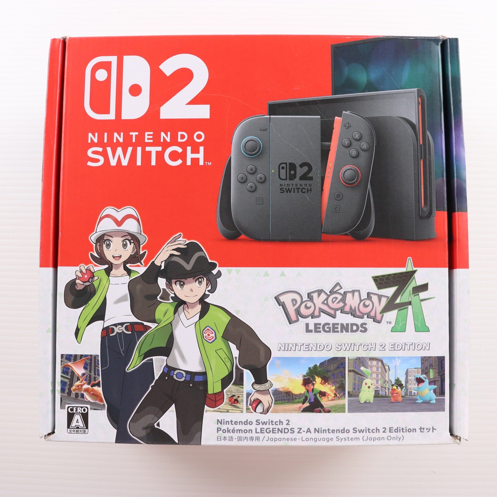 【中古即納】[Switch2] (本体)(未使用) Nintendo Switch 2(ニンテンドースイッチ2)(日本語・国内専用) Pok&eacute;mon LEGENDS Z-A Nintendo Switch 2 Edition(ポケモンレジェンズ ゼットエー ニンテンドースイッチ2エディション) 任天堂(BEE-S-KB6PC)(20251016)