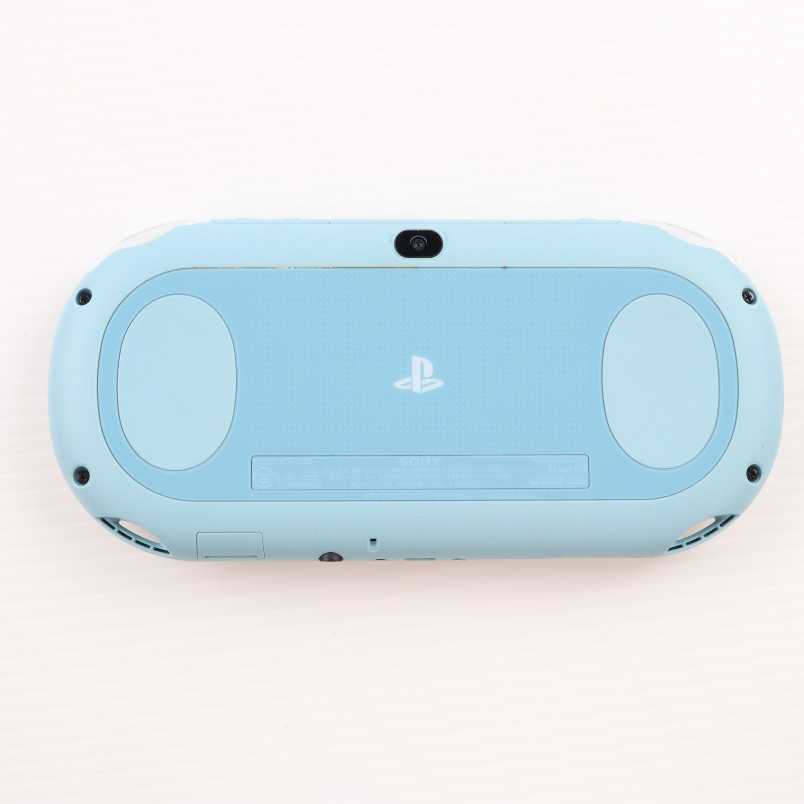 【中古即納】[PSVita] (本体) PlayStation Vita(プレイステーション ヴィータ) Wi-Fiモデル ライトブルー/ホワイト SCE(PCH-2000ZA14)(20131010)