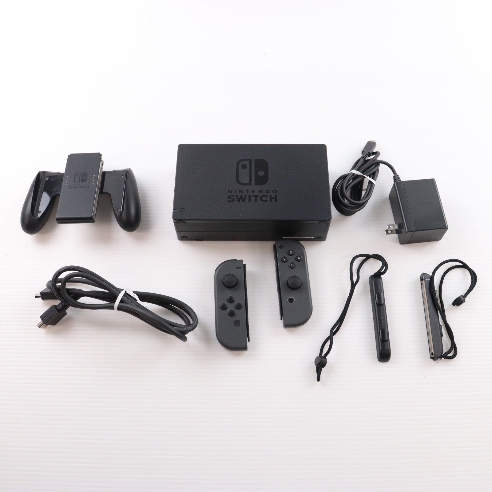 【中古即納】[Switch] (本体) Nintendo Switch(ニンテンドースイッチ) Joy-Con(L)/R グレー 任天堂(HAC-S-KAAAA)(20170303)
