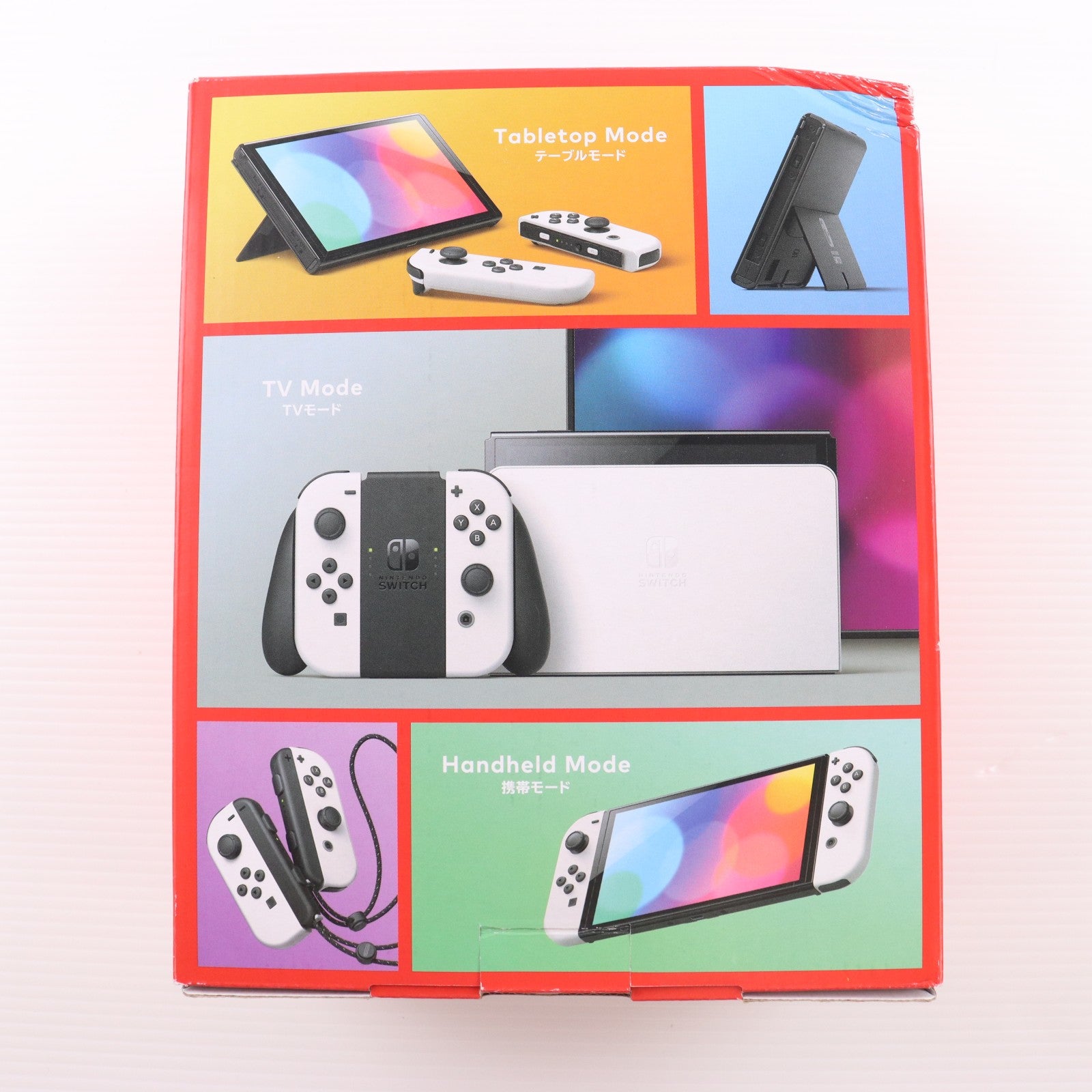 【中古即納】[Switch] (本体)(未使用) Nintendo Switch(有機ELモデル) ニンテンドースイッチ Joy-Con(L)/R ホワイト 任天堂(HEG-S-KAAAA)(20211008)