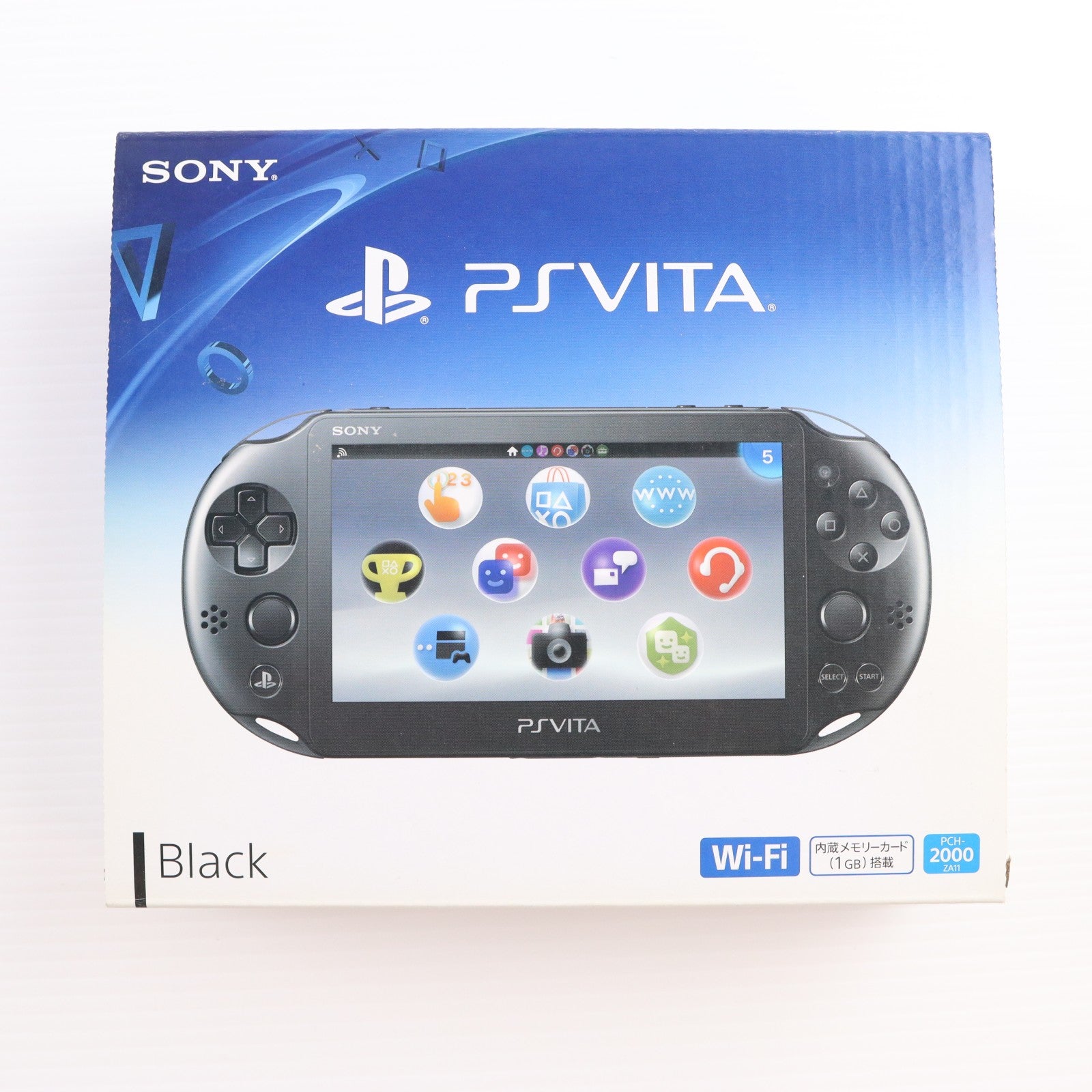 【中古即納】[PSVita] (本体) PlayStation Vita(プレイステーション ヴィータ) Wi-Fiモデル ブラック SCE(PCH-2000ZA11)(20131010)