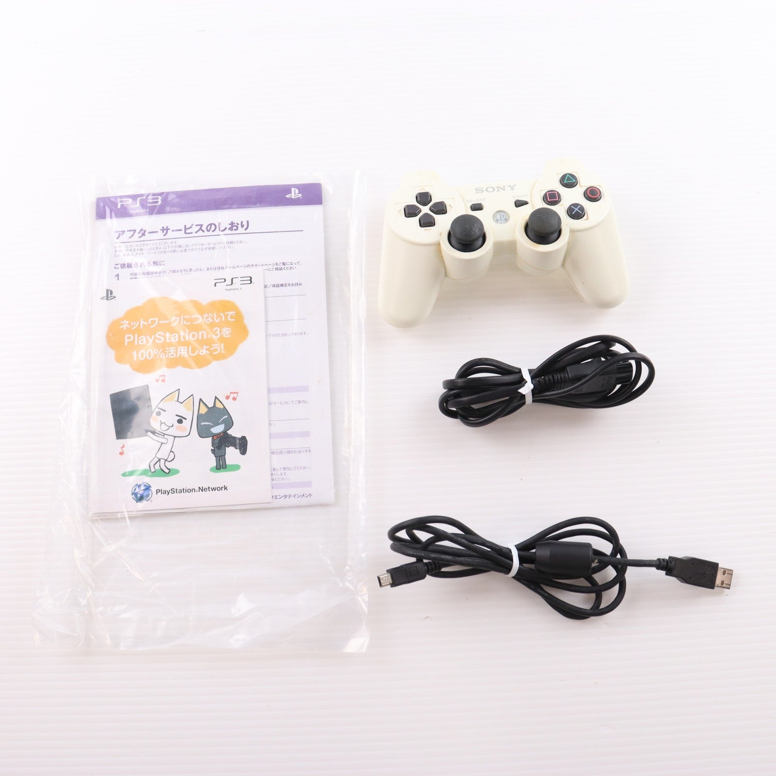 【中古即納】[PS3] (本体) PlayStation 3(プレイステーション3) クラシック・ホワイト HDD160GB SCE(CECH-3000ALW)(20110908)
