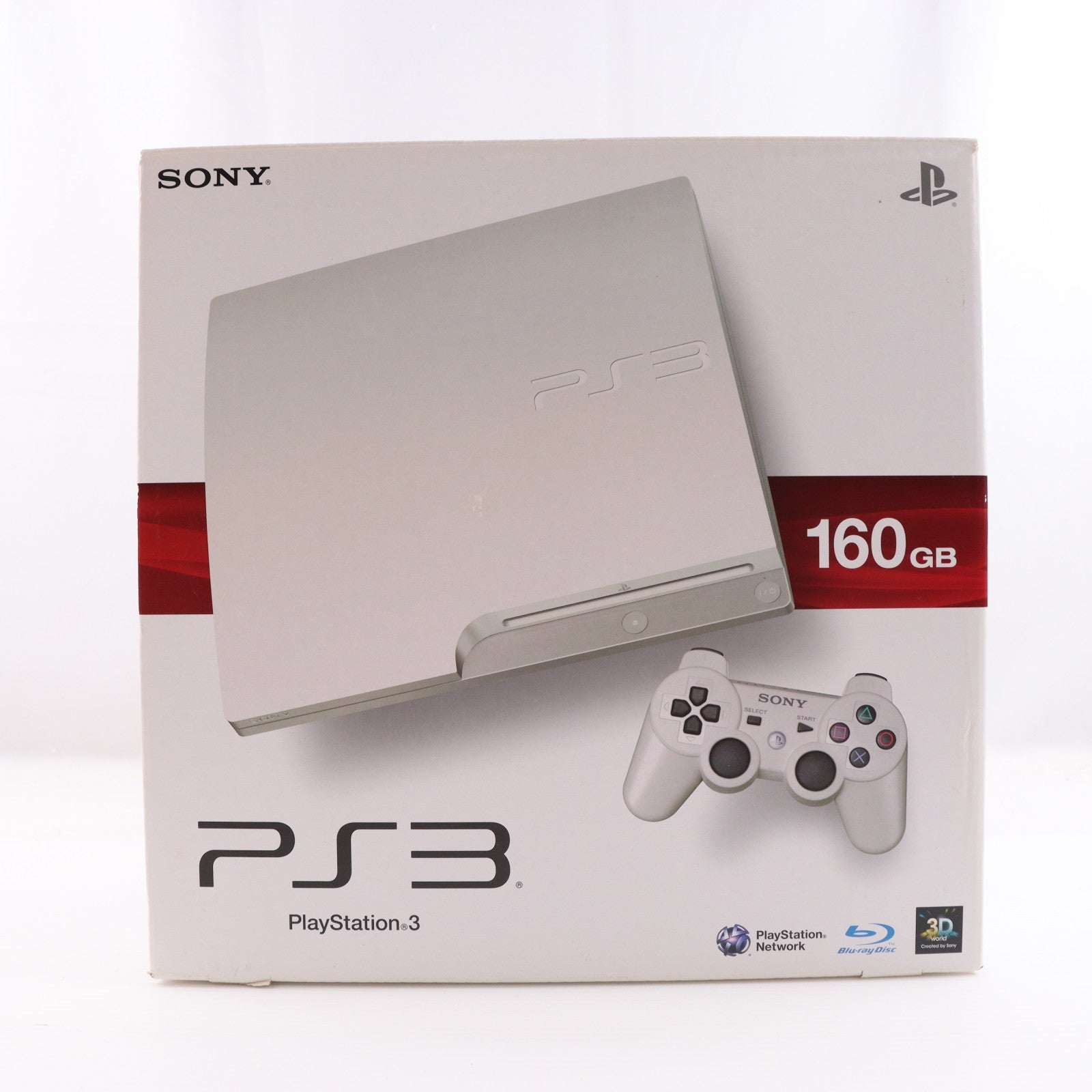 【中古即納】[PS3] (本体) PlayStation 3(プレイステーション3) クラシック・ホワイト HDD160GB SCE(CECH-3000ALW)(20110908)