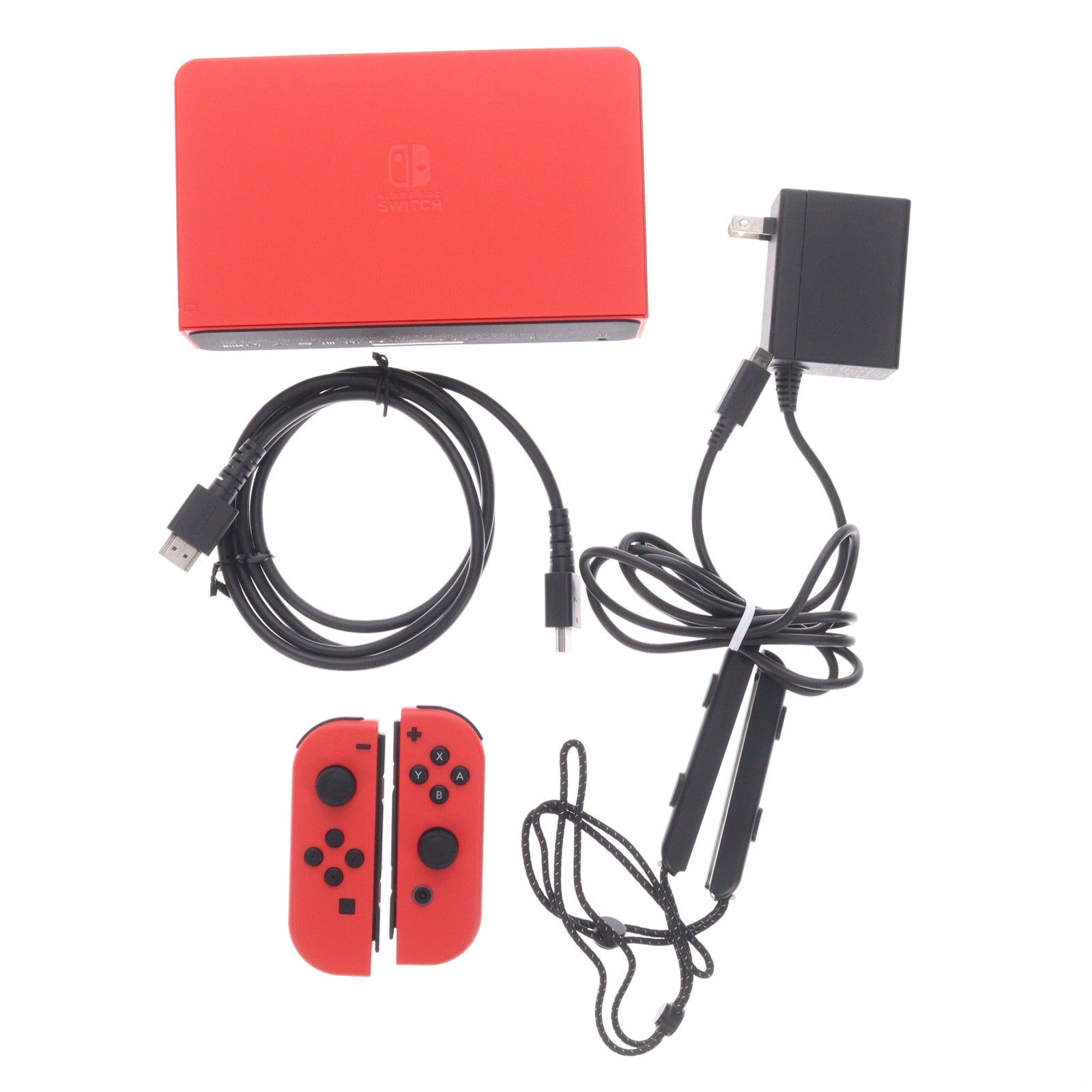【中古即納】[Switch] (本体) Nintendo Switch(ニンテンドースイッチ) 有機ELモデル マリオレッド 任天堂(HEG-S-RAAAA)(20231006)