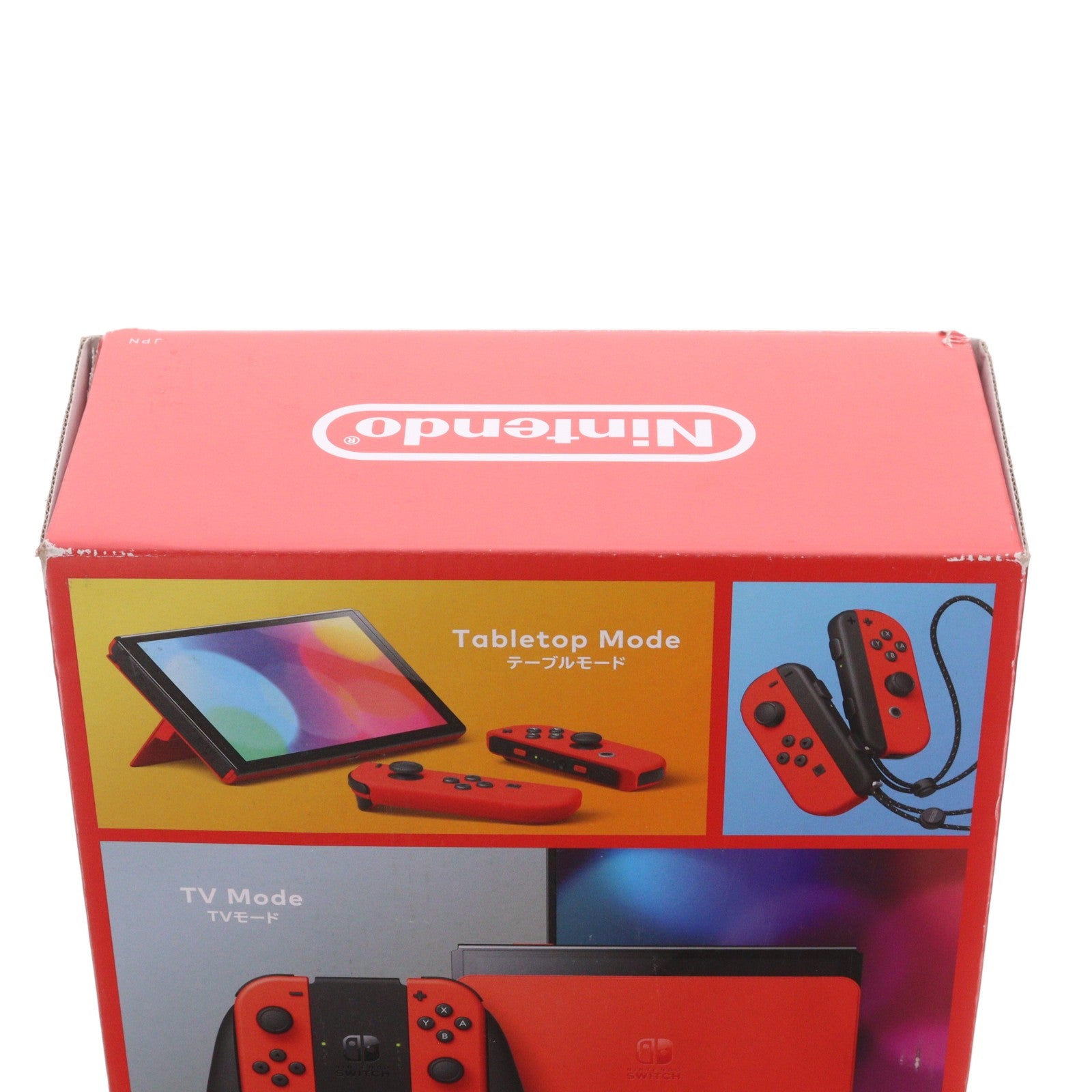 【中古即納】[Switch] (本体) Nintendo Switch(ニンテンドースイッチ) 有機ELモデル マリオレッド 任天堂(HEG-S-RAAAA)(20231006)
