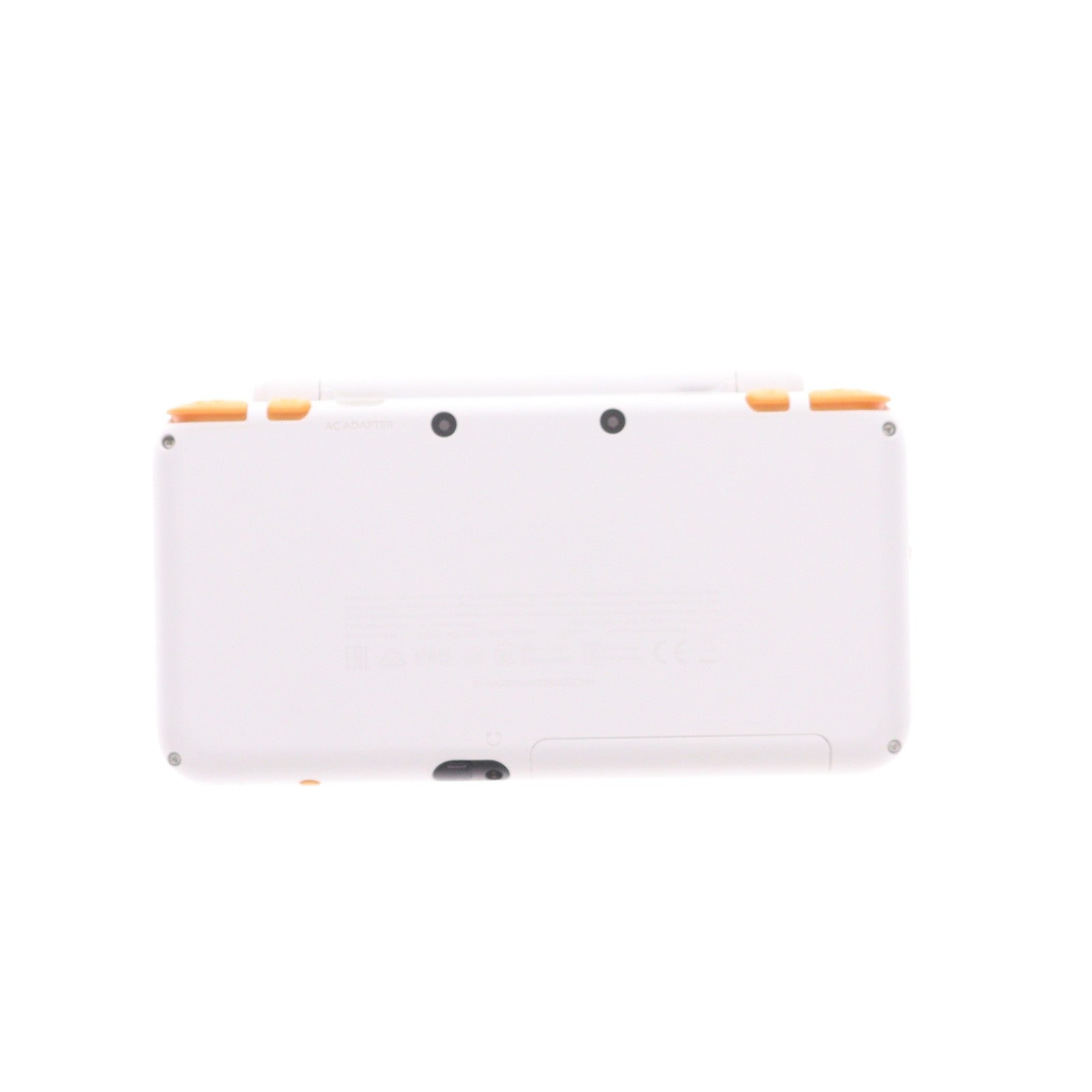 【中古即納】[3DS] (本体) Newニンテンドー2DS LL ホワイト×オレンジ 任天堂(JAN-S-OAAA)(20170713)
