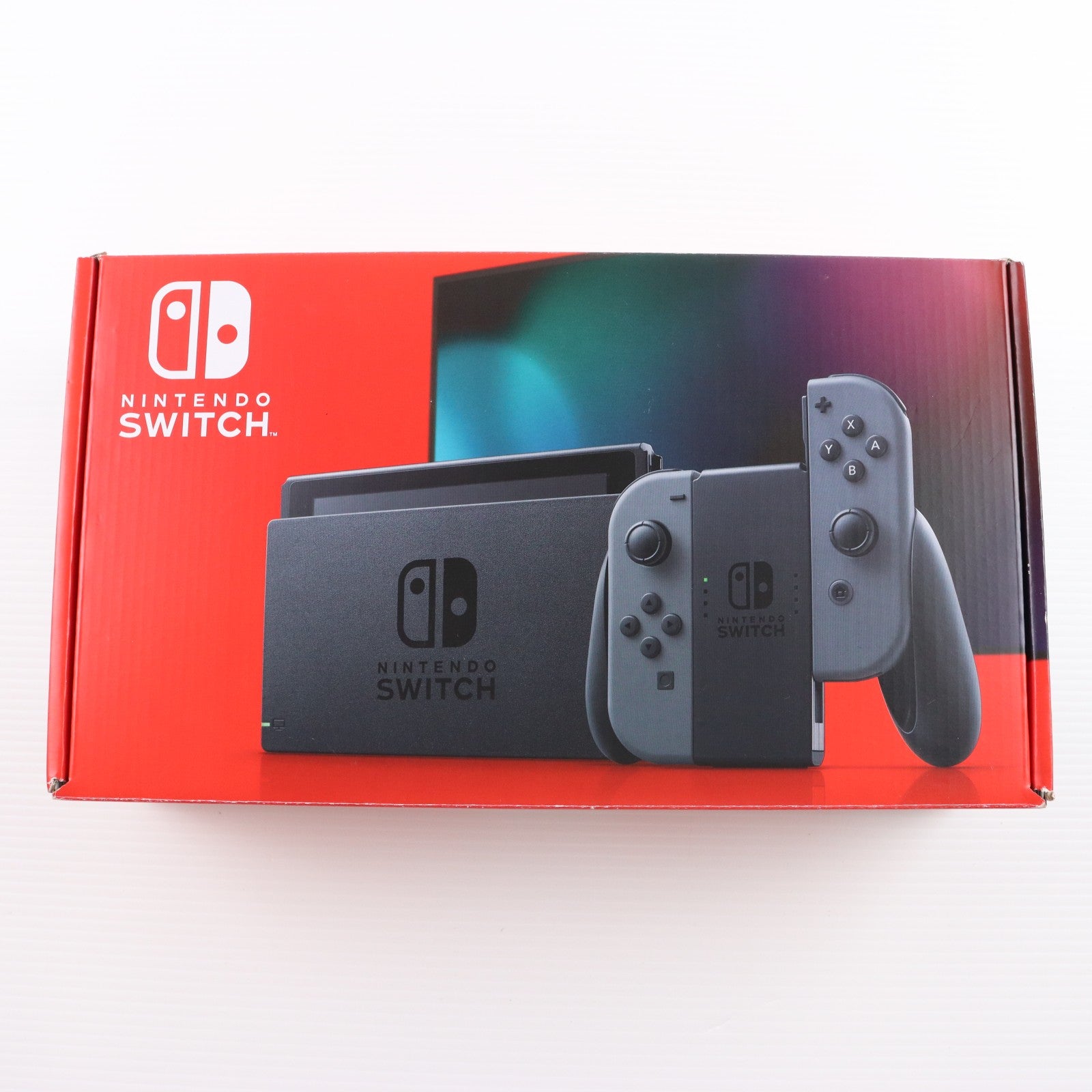【中古即納】[Switch] (本体) Nintendo Switch(ニンテンドースイッチ) Joy-Con(L)/R グレー 任天堂(HAD-S-KAAAA)(20190830)
