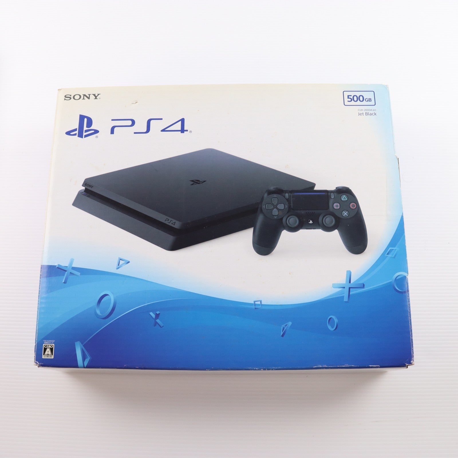 【中古即納】[PS4] (本体) PlayStation 4(プレイステーション4) ジェット・ブラック HDD500GB SIE(CUH-2000AB01)(20160915)