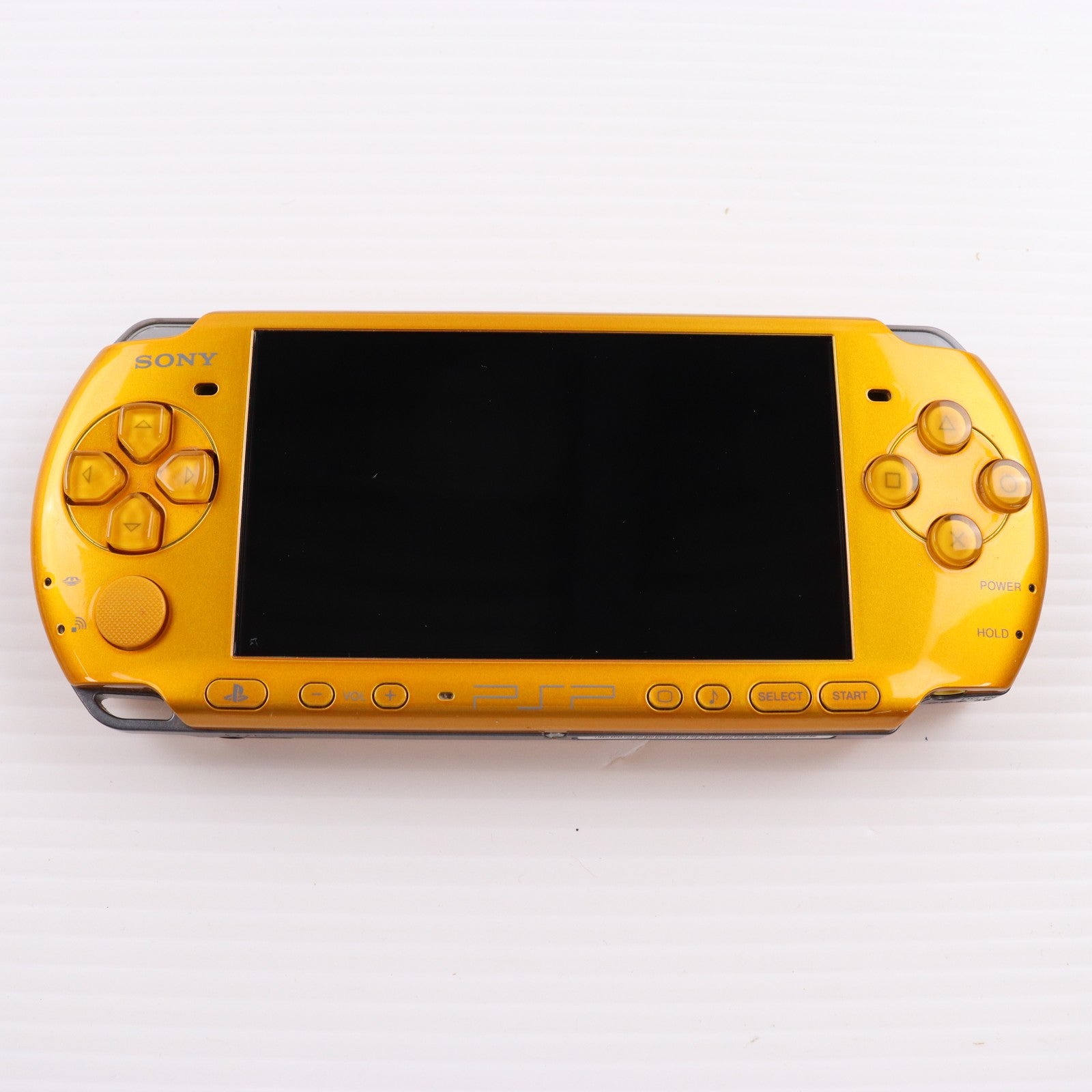 【中古即納】[PSP] (本体) PlayStation Portable(プレイステーション・ポータブル) ブライト・イエロー SCE(PSP-3000BY)(20090319)