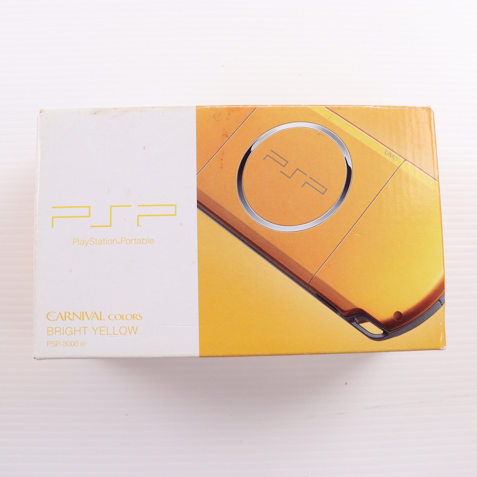 【中古即納】[PSP] (本体) PlayStation Portable(プレイステーション・ポータブル) ブライト・イエロー SCE(PSP-3000BY)(20090319)