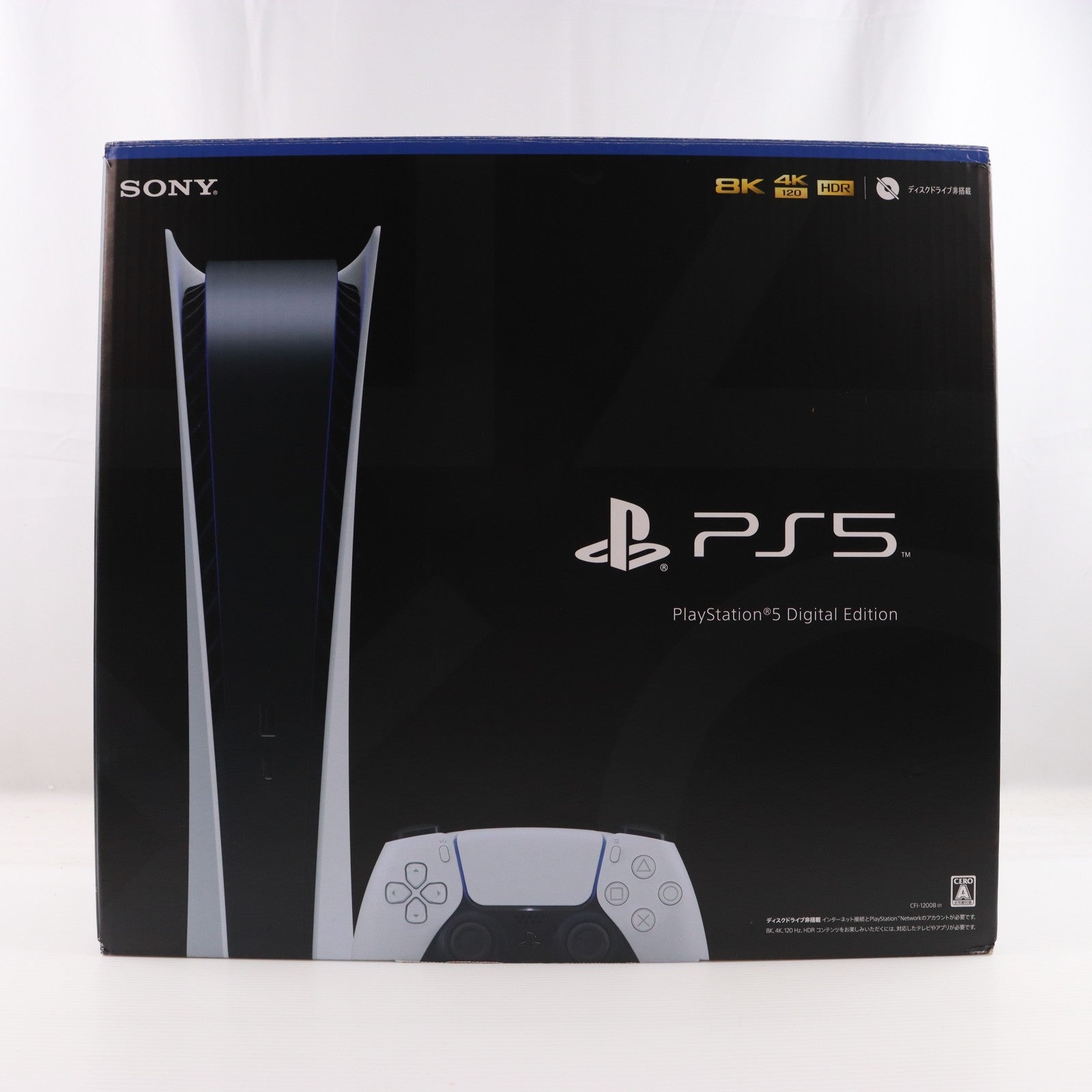 【中古即納】[PS5] (本体) PlayStation 5(プレイステーション5) デジタル・エディション SIE(CFI-1200B01)(20220915)