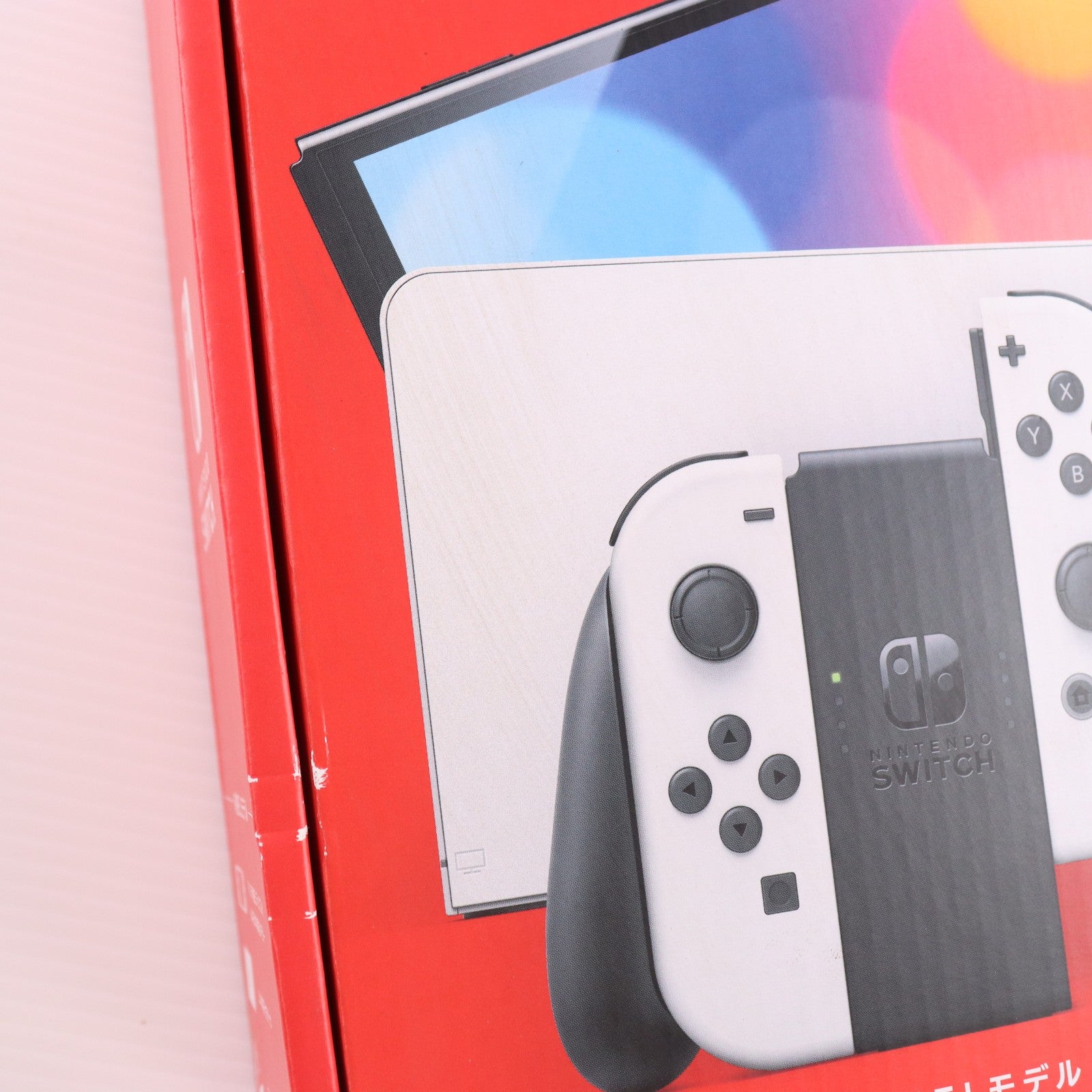 【中古即納】[Switch] (本体) Nintendo Switch(ニンテンドースイッチ) 有機ELモデル Joy-Con(L)/(R) ホワイト 任天堂(HEG-S-KAAAA)(20211008)