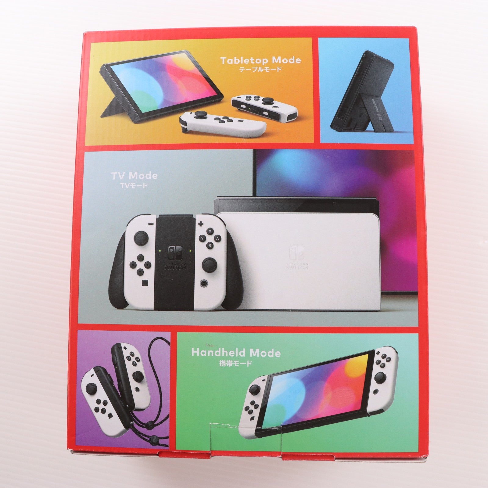 【中古即納】[Switch] (本体) Nintendo Switch(ニンテンドースイッチ) 有機ELモデル Joy-Con(L)/(R) ホワイト 任天堂(HEG-S-KAAAA)(20211008)