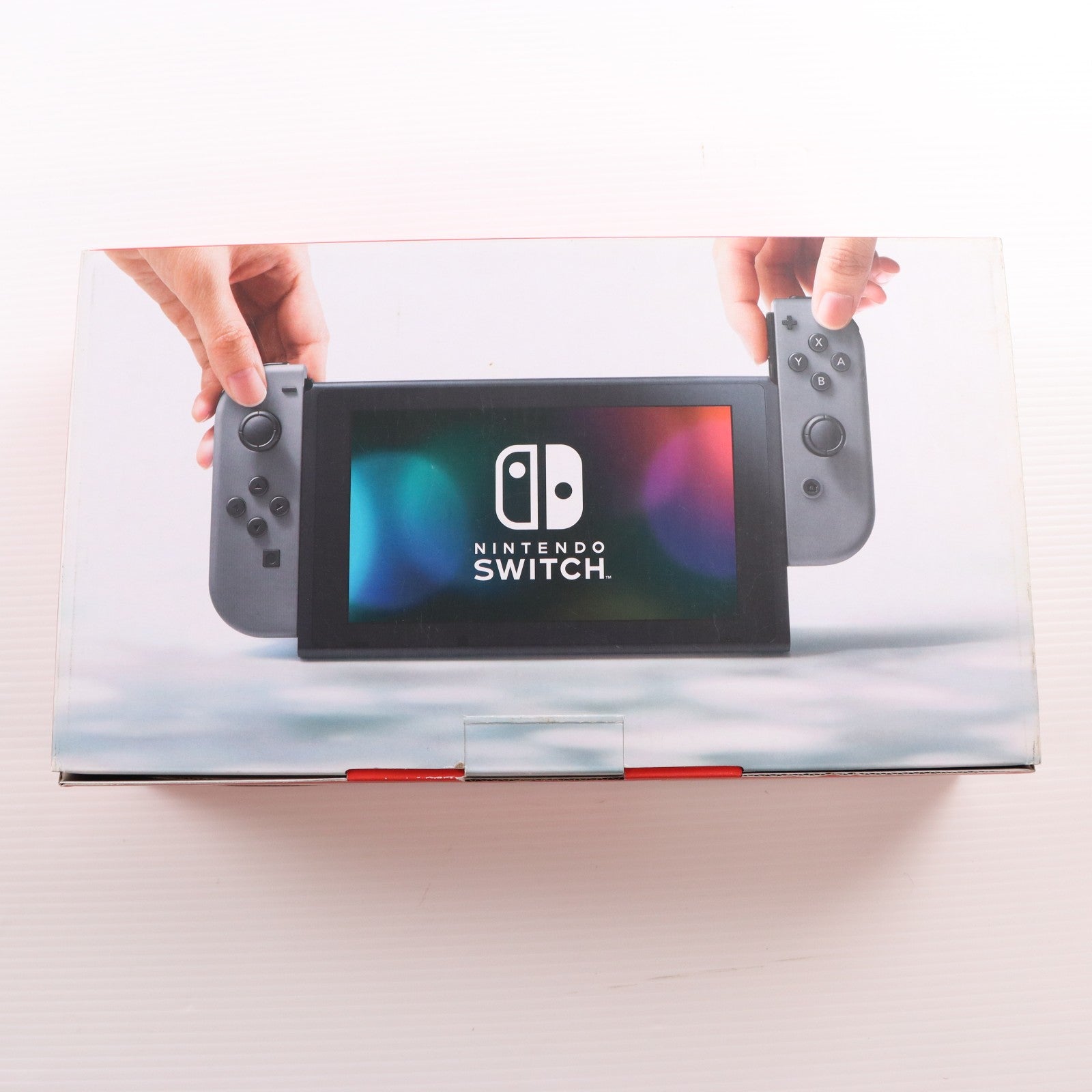【中古即納】[Switch] (本体) Nintendo Switch(ニンテンドースイッチ) EU版 Joy-Con(L)/(R) グレー 任天堂(HAC-S-KAAAA(EUR))(20170303)