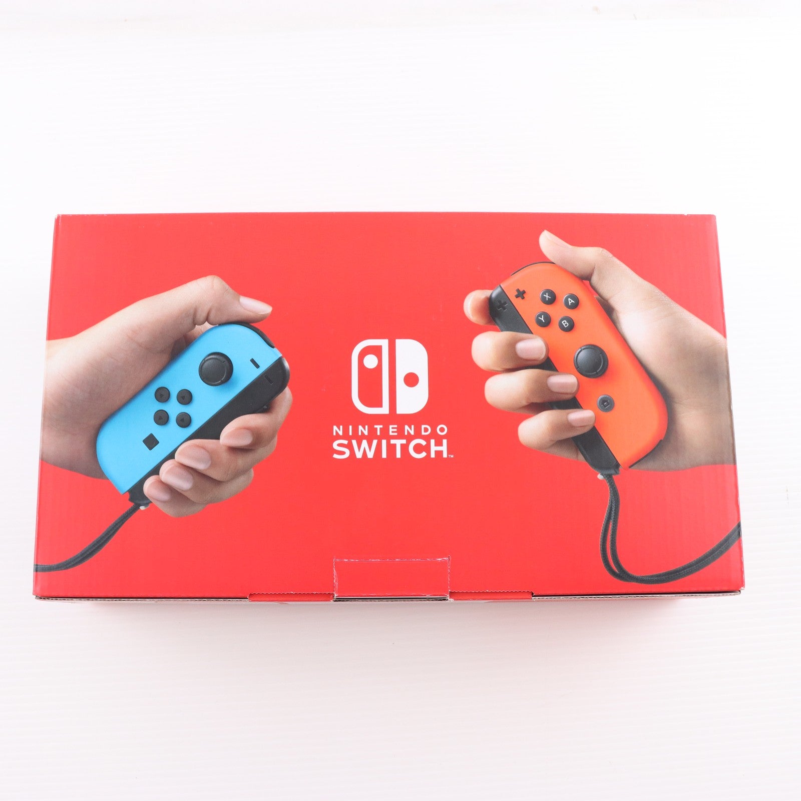 【中古即納】[Switch] (本体) Nintendo Switch(ニンテンドースイッチ) Joy-Con(L) ネオンブルー/(R) ネオンレッド 任天堂(HAD-S-KABAA)(20190830)