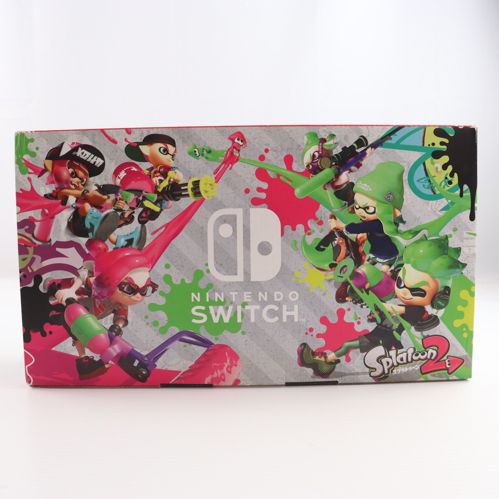 【中古即納】[Switch] (本体) Nintendo Switch(ニンテンドースイッチ) スプラトゥーン2セット 任天堂(HAC-S-KACEA)(20170721)