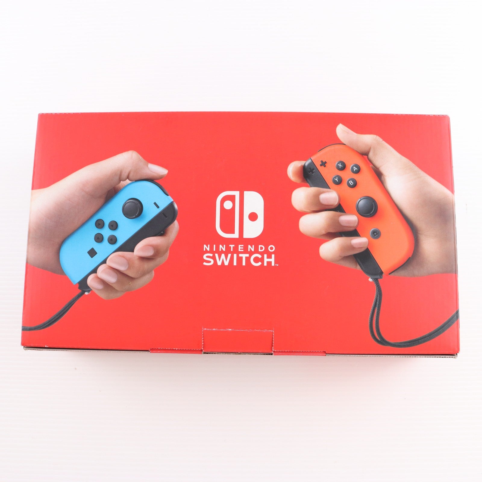 【中古即納】[Switch] (本体) Nintendo Switch(ニンテンドースイッチ) Joy-Con(L) ネオンブルー/(R) ネオンレッド 任天堂(HAD-S-KABAA)(20190830)