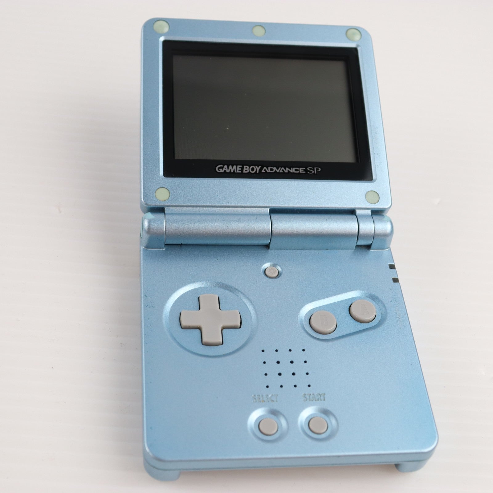 【中古即納】[GBA] (本体) GAMEBOY ADVANCE SP(ゲームボーイアドバンスSP) パールブルー 任天堂(AGS-S-PBA)(20030905)