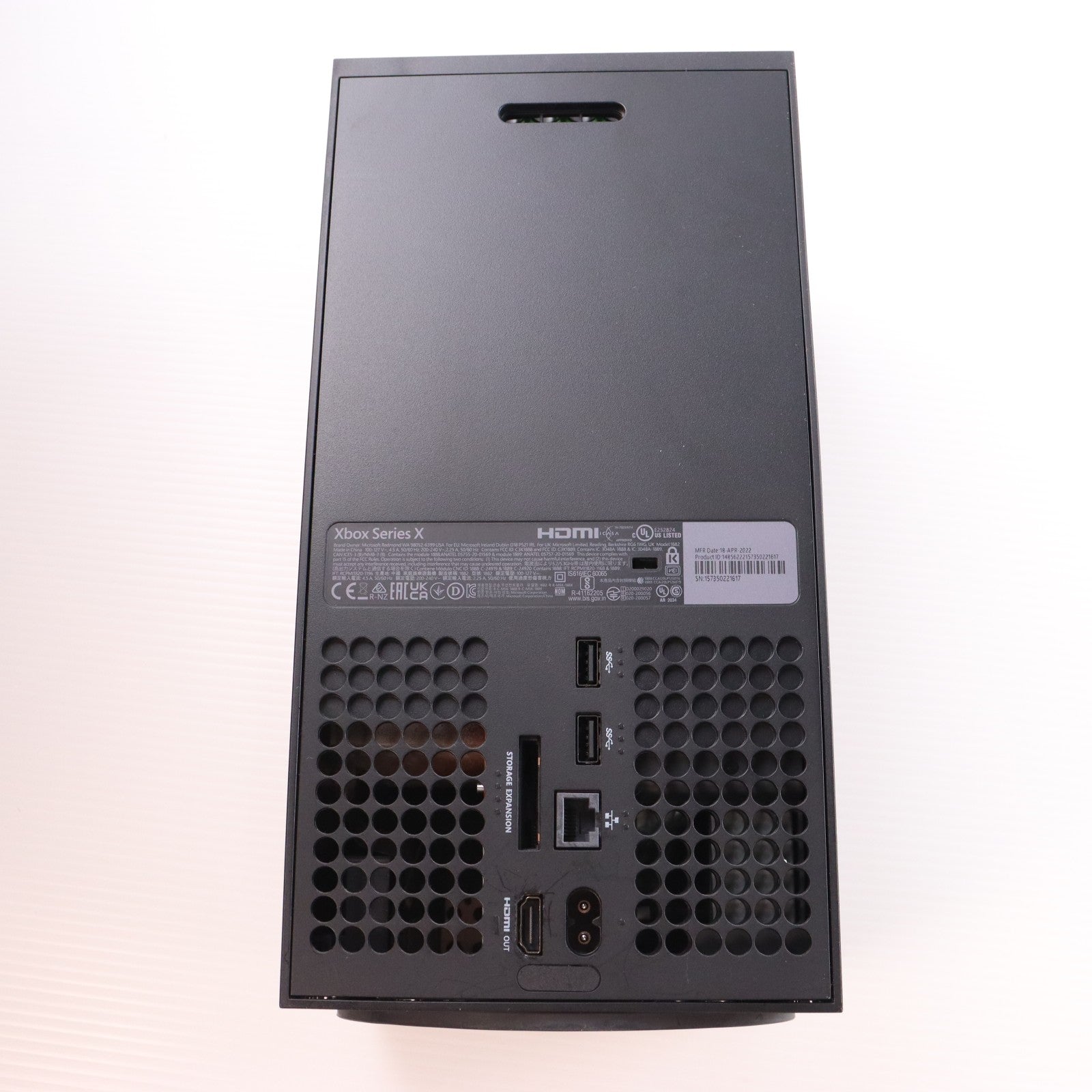 【中古即納】[XboxX/S] (本体) Xbox Series X 1TB 日本マイクロソフト(RRT-00015)(20201110)