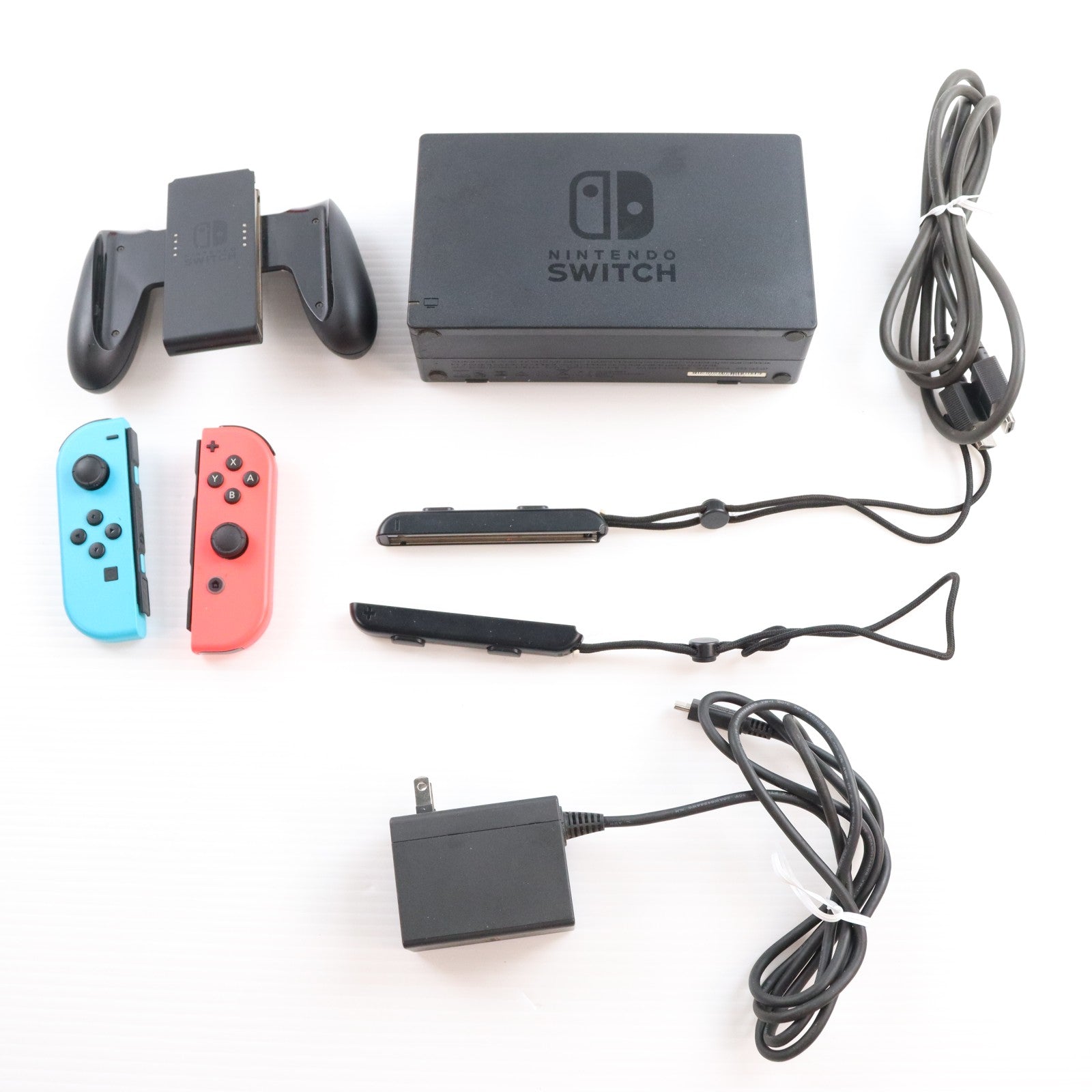 【中古即納】[Switch] (本体) Nintendo Switch(ニンテンドースイッチ) Joy-Con(L) ネオンブルー/(R) ネオンレッド 任天堂(HAD-S-KABAA)(20190830)
