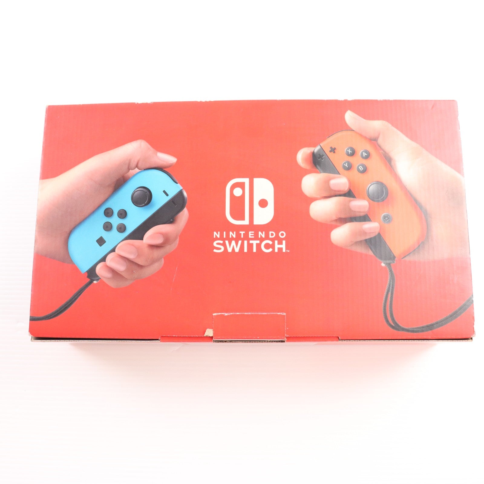 【中古即納】[Switch] (本体) Nintendo Switch(ニンテンドースイッチ) Joy-Con(L) ネオンブルー/(R) ネオンレッド 任天堂(HAD-S-KABAA)(20190830)