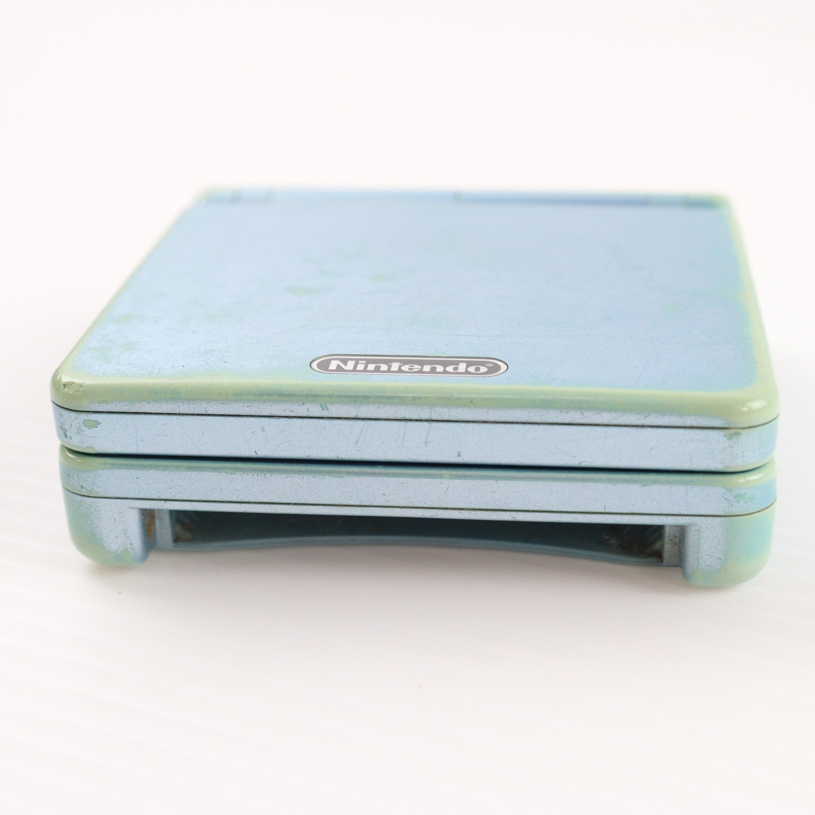 【中古即納】[GBA] (本体) GAMEBOY ADVANCE SP(ゲームボーイアドバンスSP) パールブルー 任天堂(AGS-S-PBA)(20030905)
