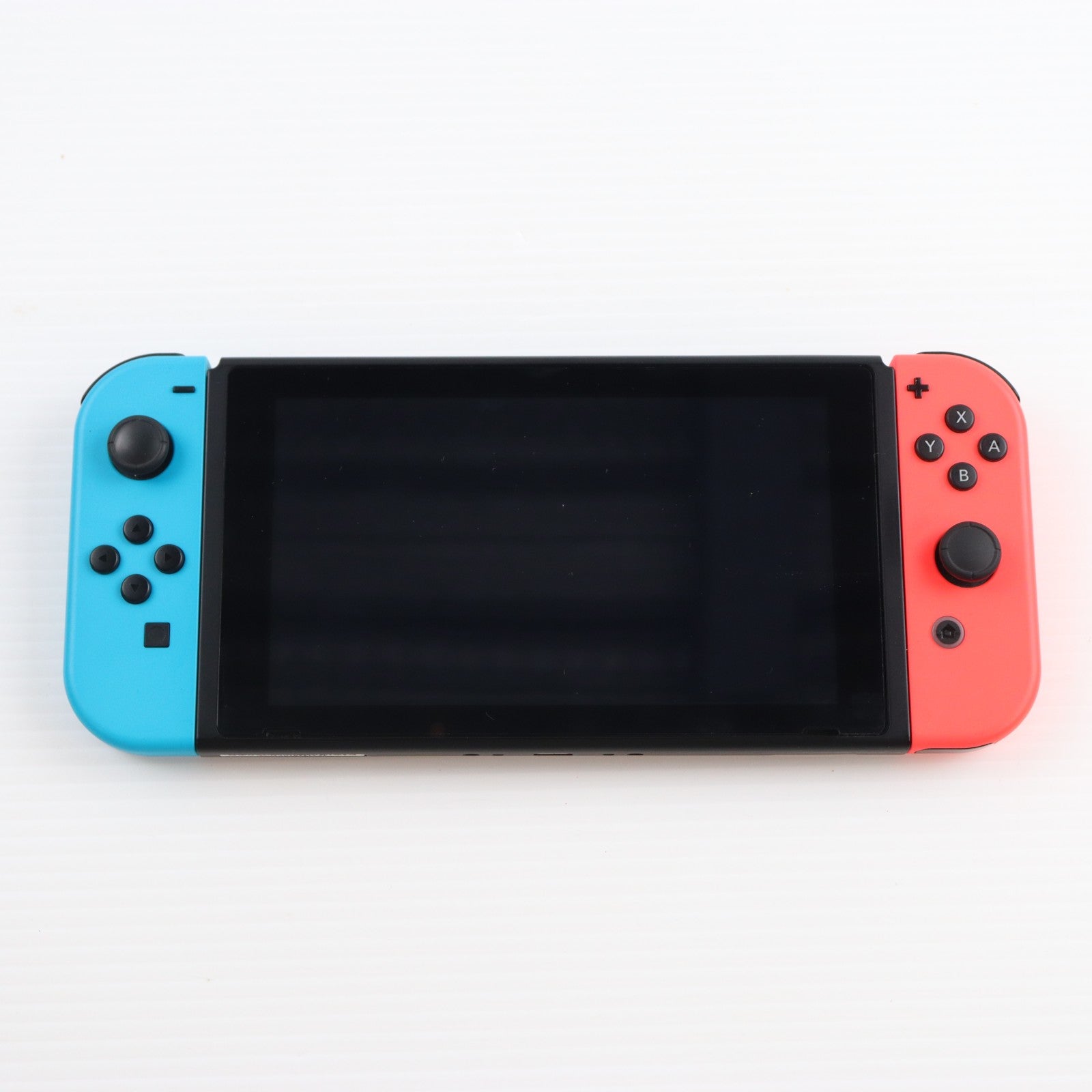 【中古即納】[Switch] (本体) Nintendo Switch(ニンテンドースイッチ) Joy-Con(L) ネオンブルー/R ネオンレッド 任天堂(HAC-S-KABAA)(20170303)