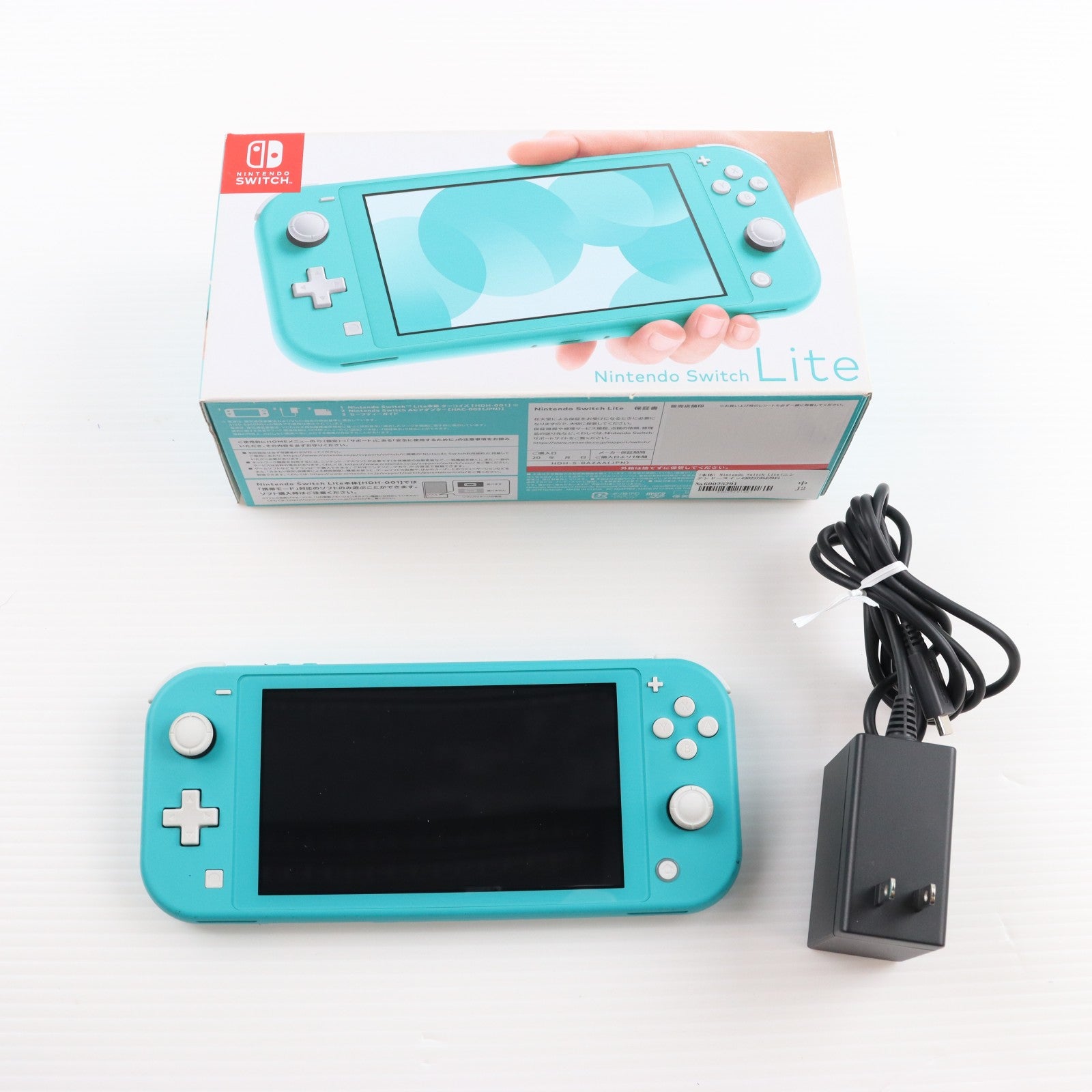 【中古即納】[Switch] (本体) Nintendo Switch Lite(ニンテンドースイッチライト) ターコイズ 任天堂(HDH-S-BAZAA)(20190920)