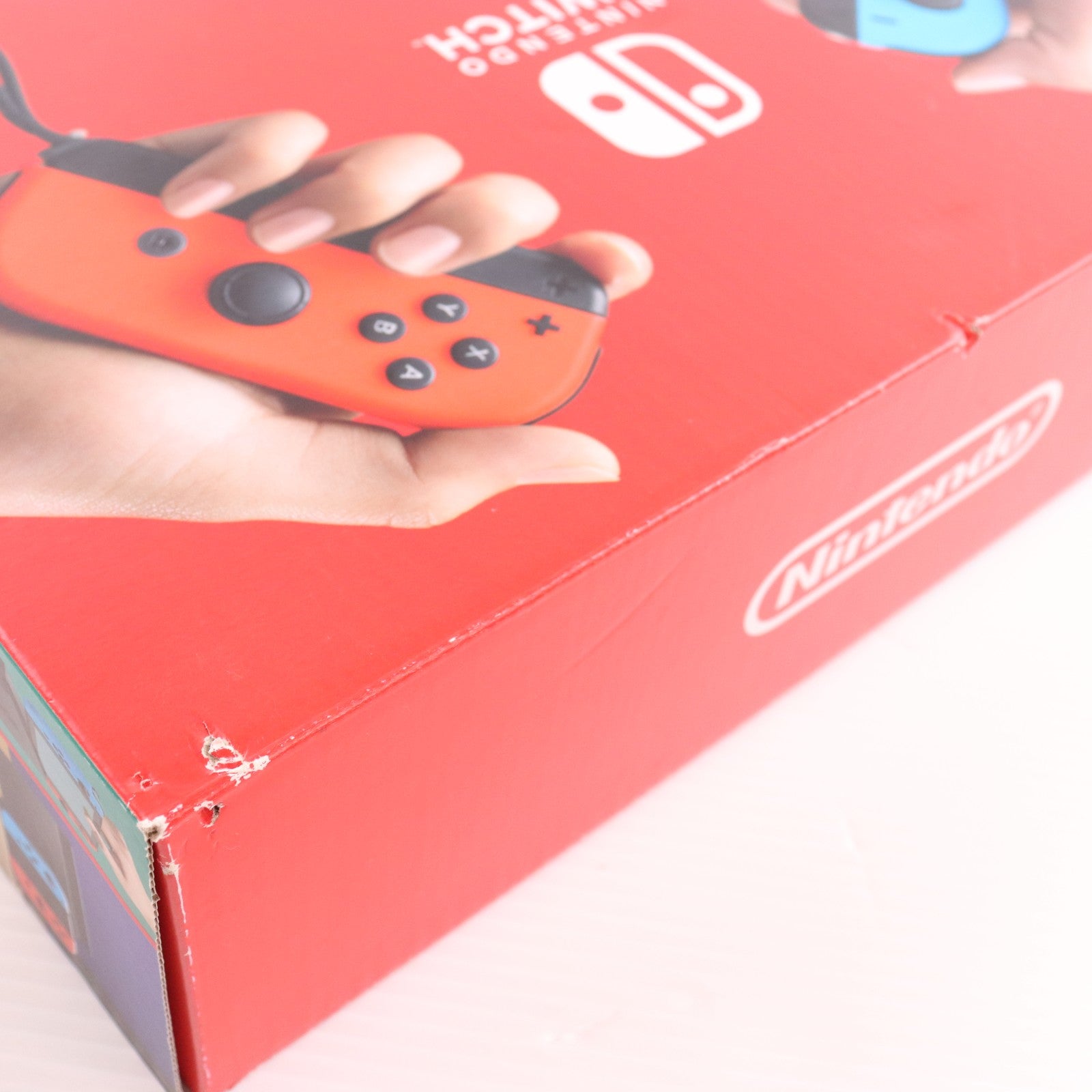 【中古即納】[Switch] (本体) Nintendo Switch(ニンテンドースイッチ) Joy-Con(L) ネオンブルー/(R) ネオンレッド 任天堂(HAD-S-KABAA)(20190830)