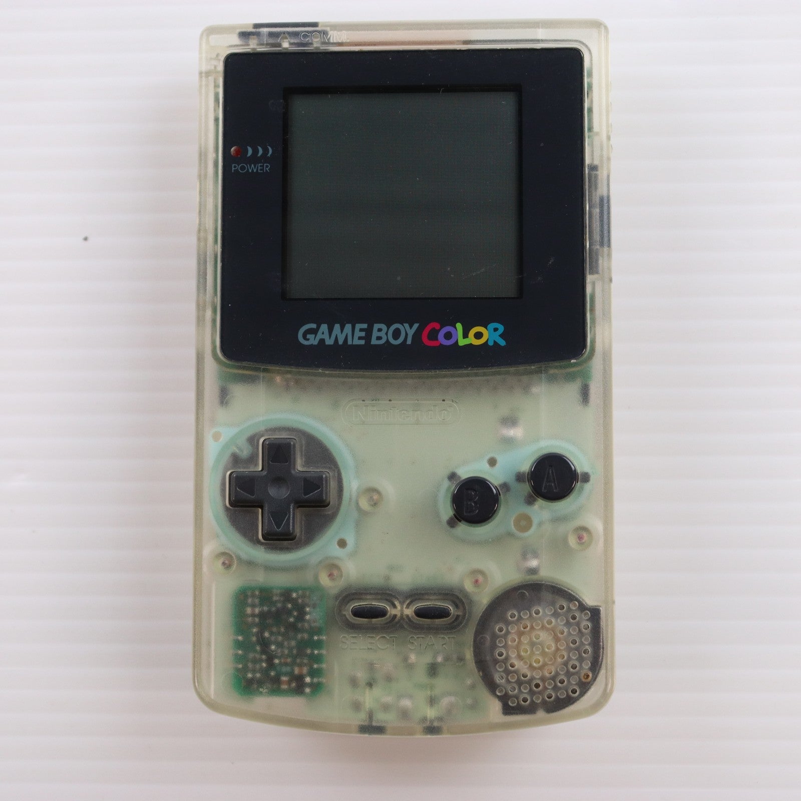【中古即納】[GBC] (本体) GAMEBOY COLOR(ゲームボーイカラー) クリア 任天堂(CGB-001)(19981021)