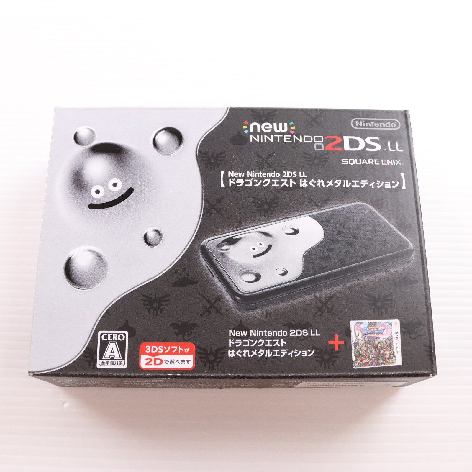 【中古即納】[3DS] (本体) Newニンテンドー2DS LL ドラゴンクエスト はぐれメタルエディション 任天堂(JAN-S-KBCA)(20170729)