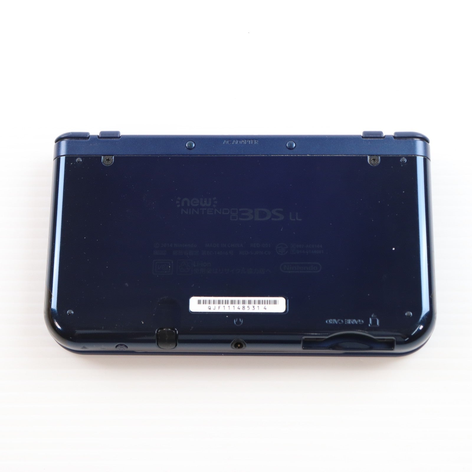 【中古即納】[3DS] (本体) Newニンテンドー3DS LL メタリックブルー 任天堂(RED-S-BAAA)(20141011)